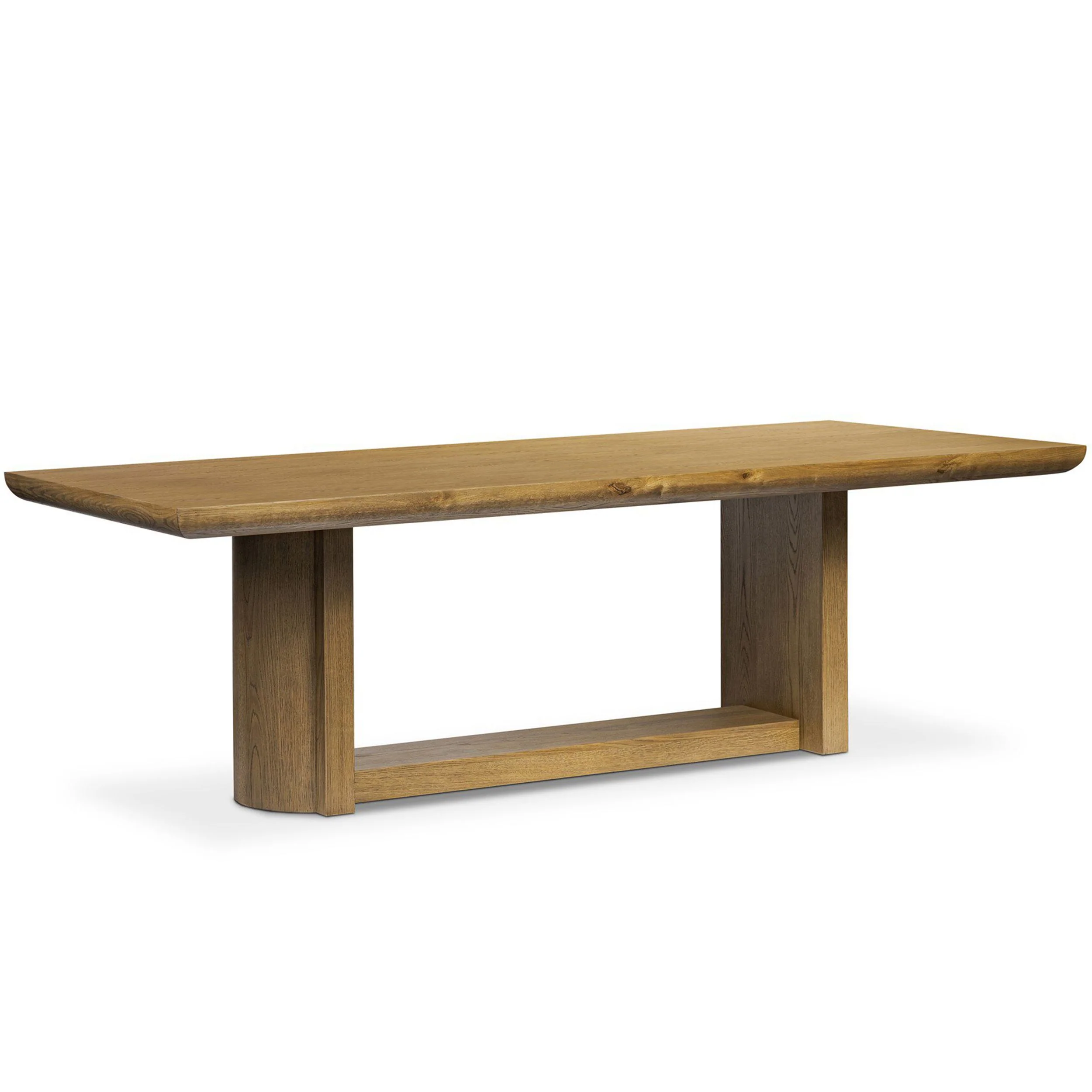 Garrett Dining Table, Amber Oak by Four Hands