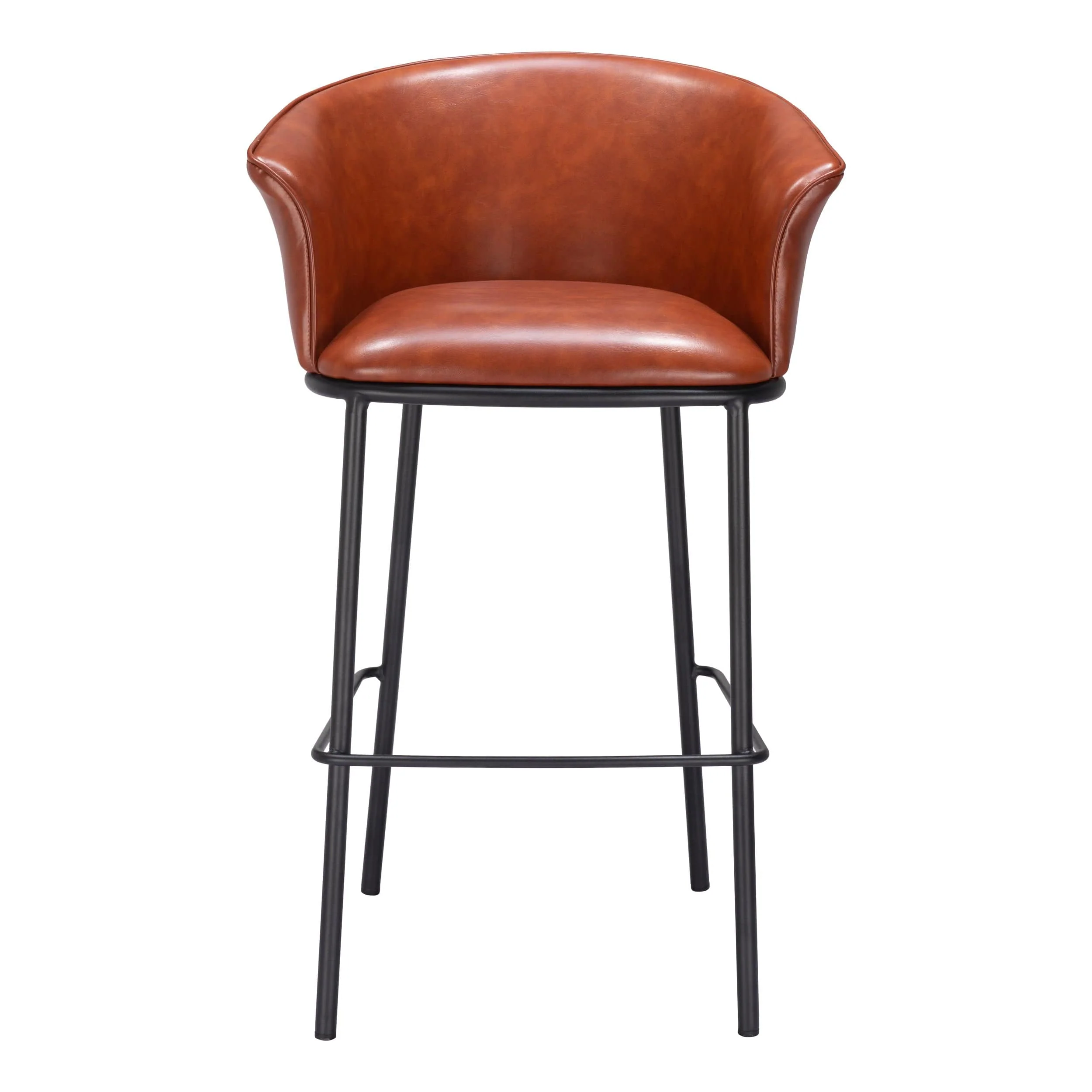 Garston Bar Stool, Brown - Image 3