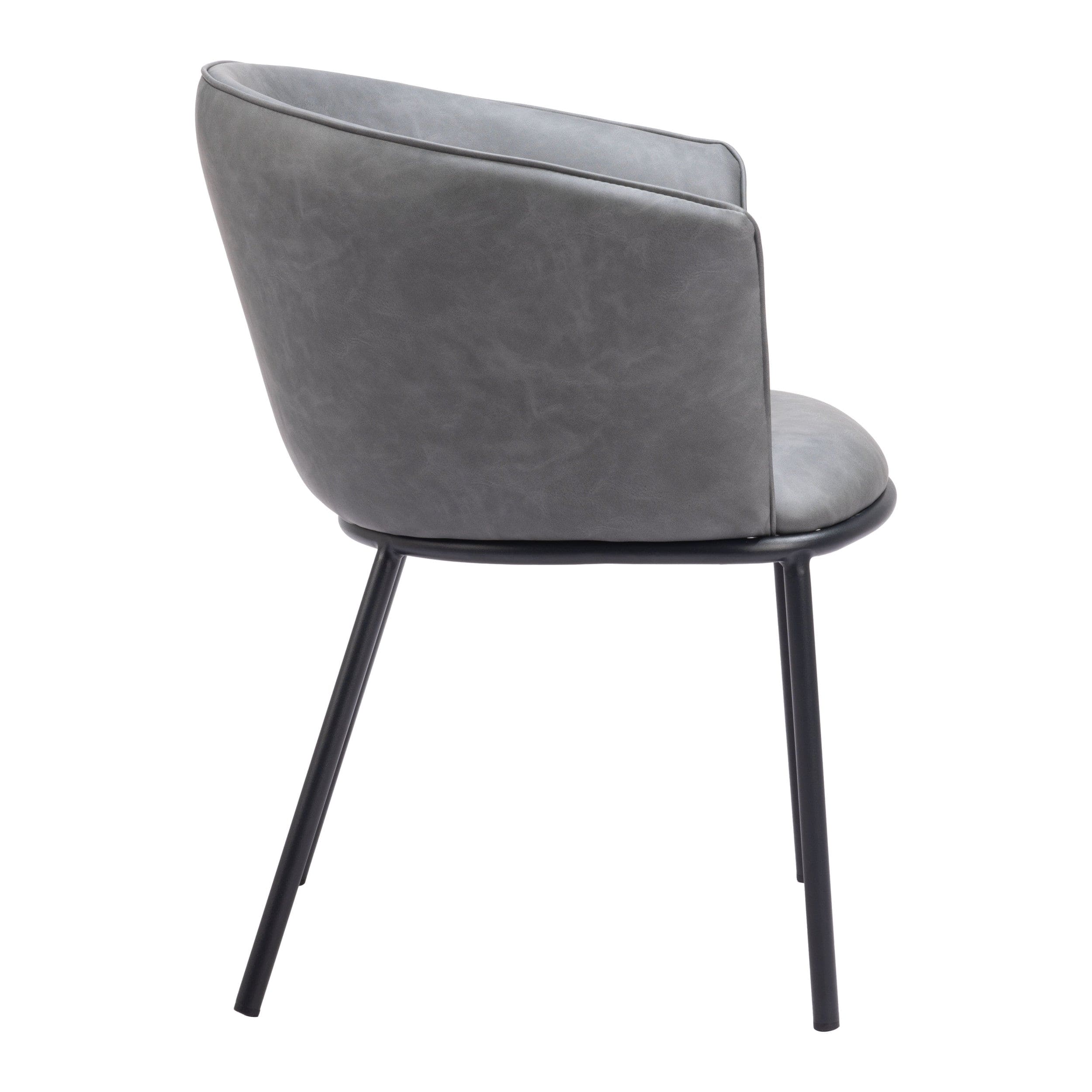 Garston Dining Chair, Gray - Image 3