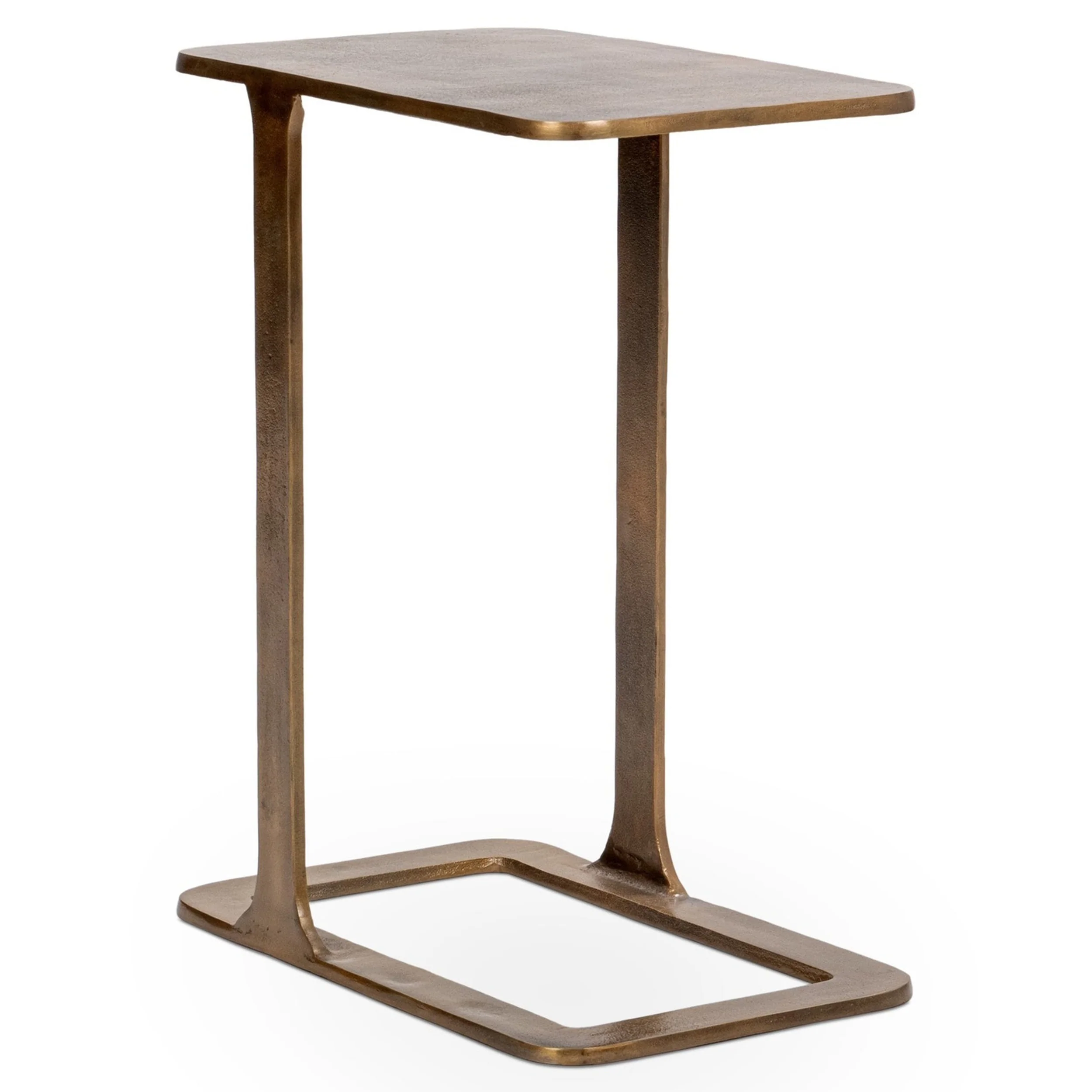Geanna Accent Table, Brass