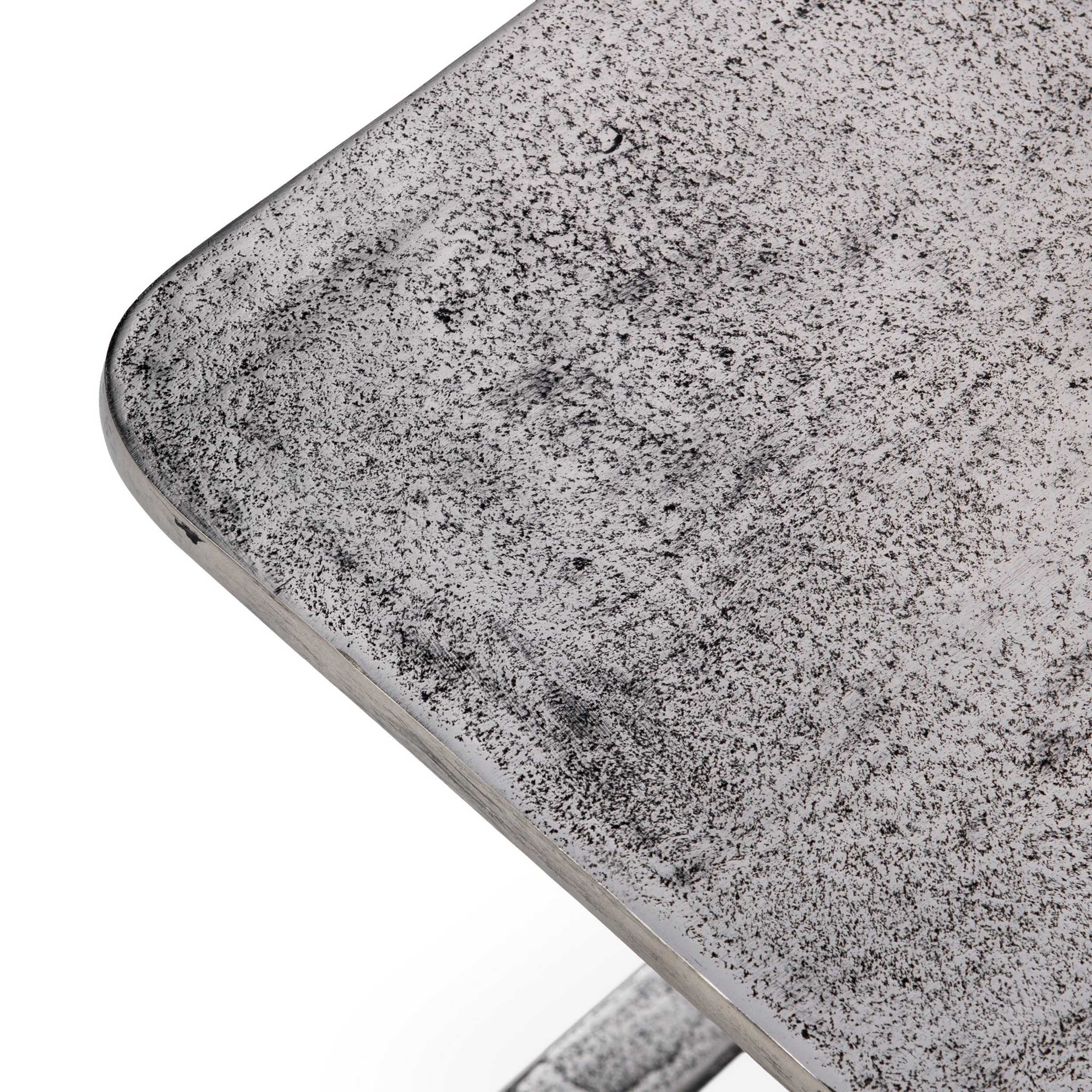 Geanna Accent Table, Nickel - Image 5