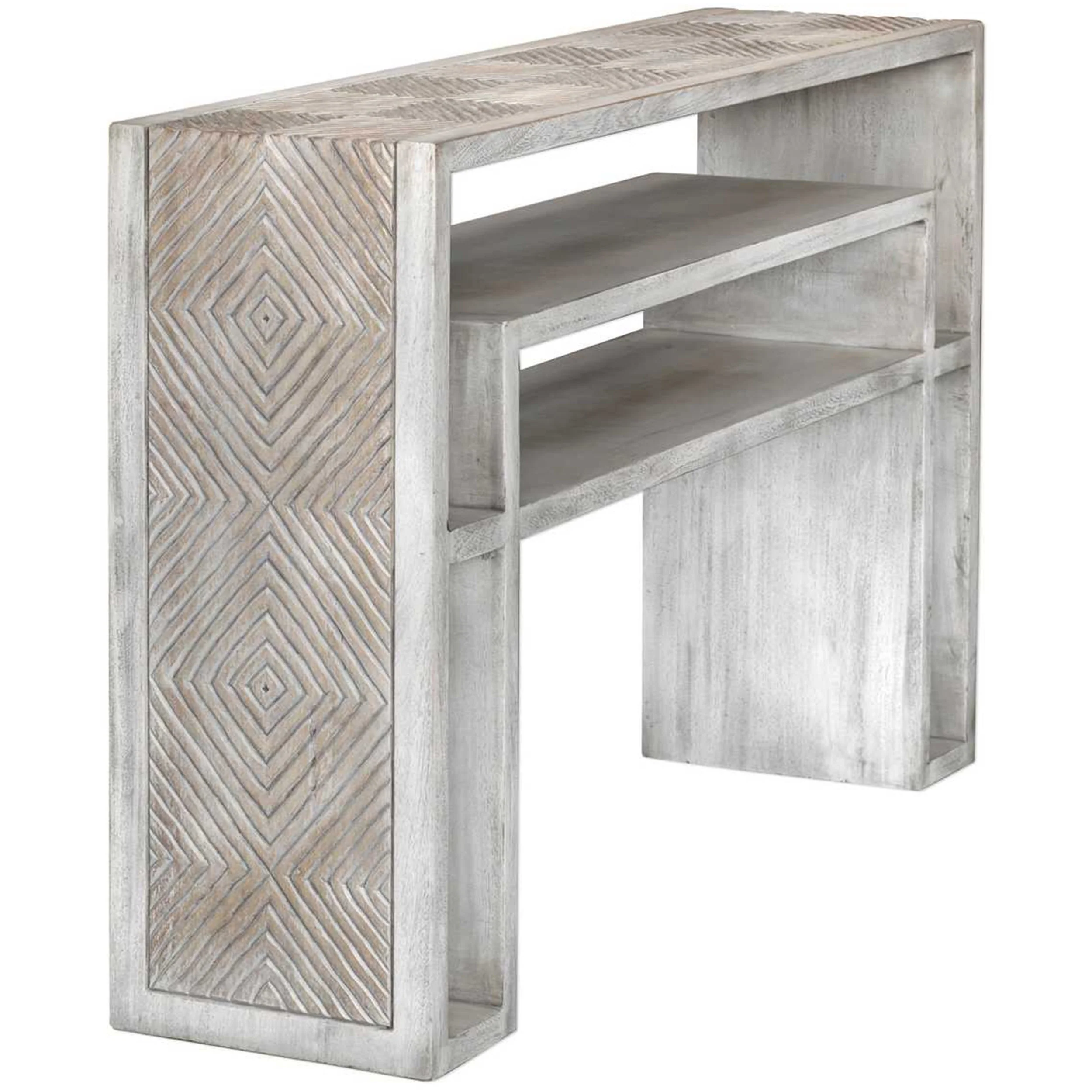 Genara Console Table, Bone-White