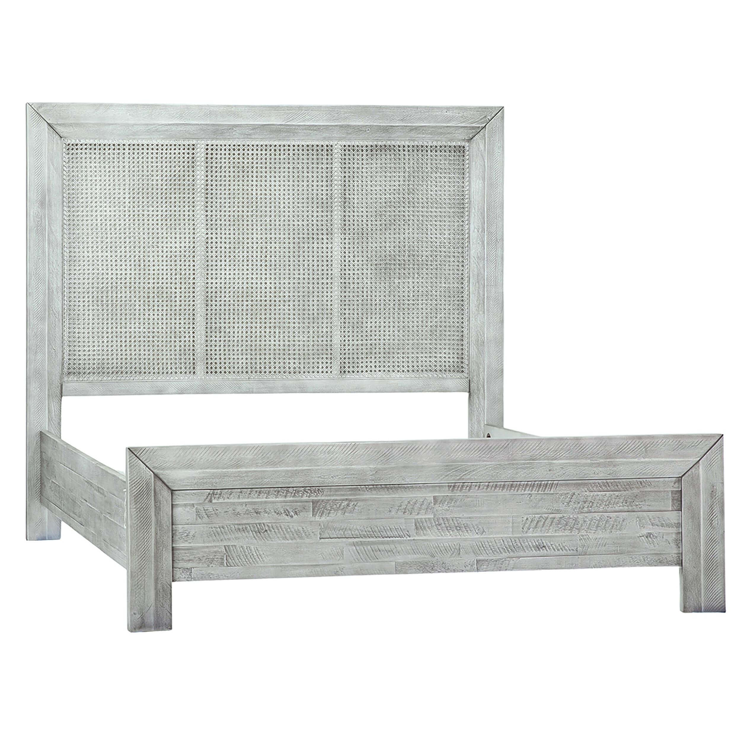 Geneva Bed, Light Grey