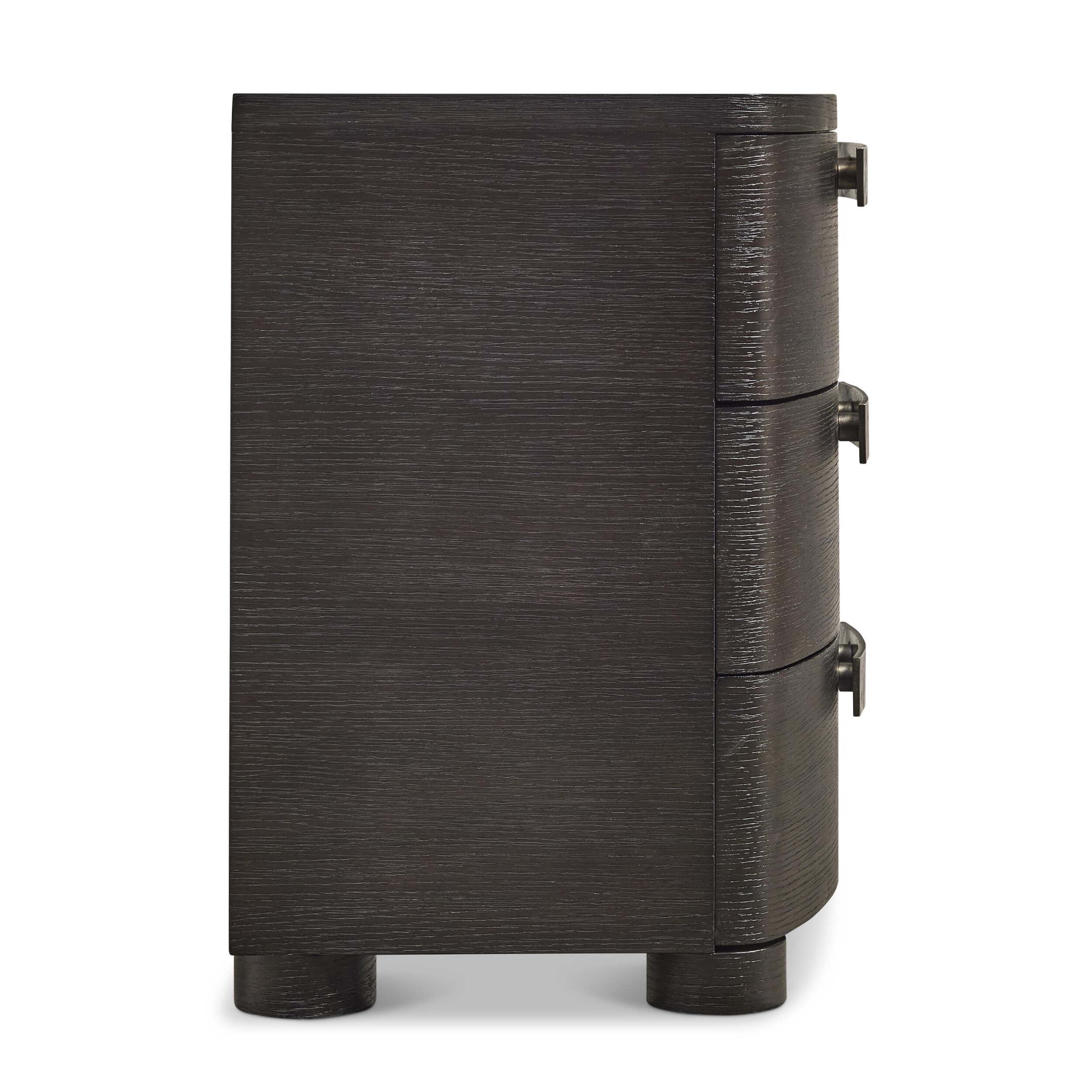 Geneve 3 Drawer Nightstand, Robor - Image 3