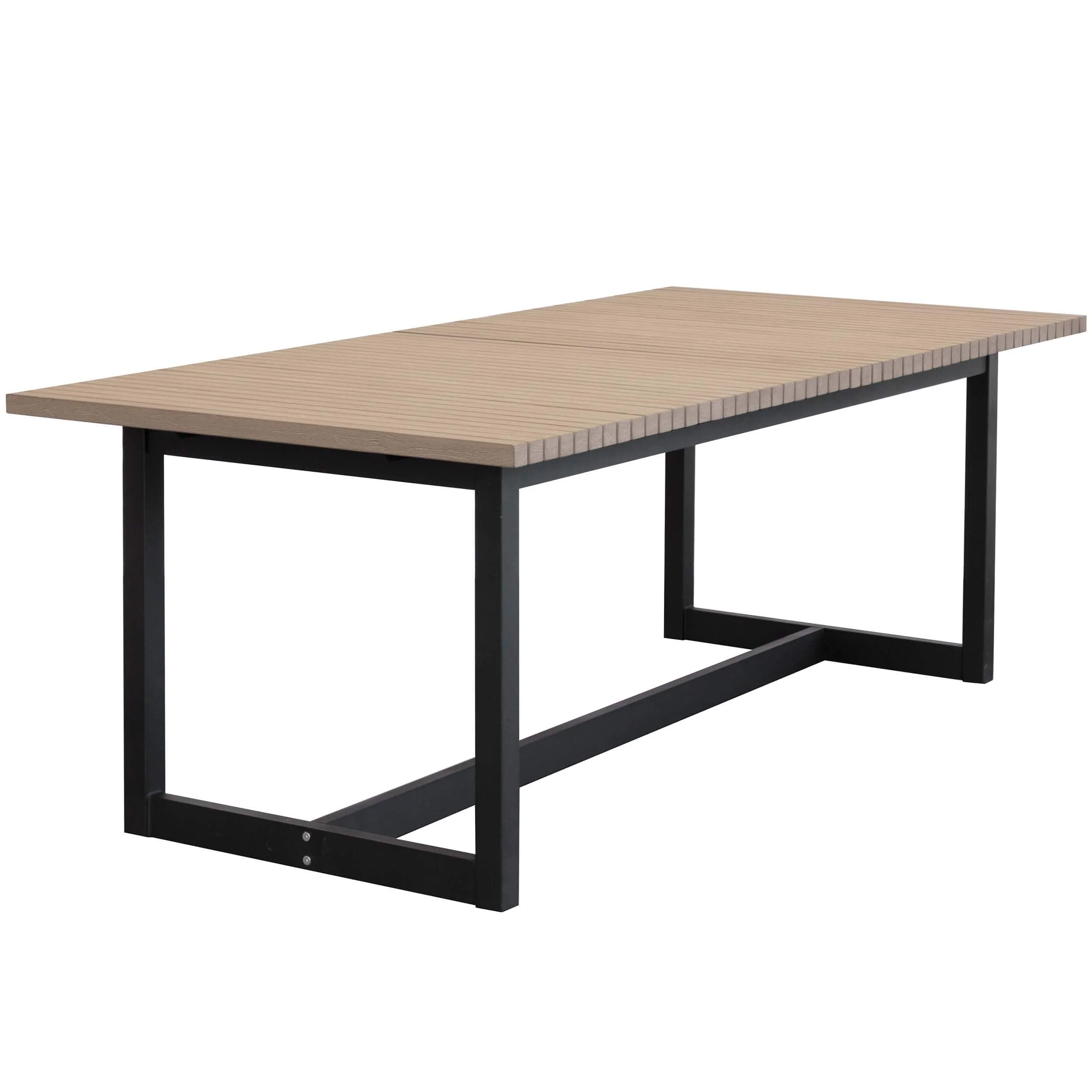 Geneve Outdoor Extension Dining Table, Drift Brown