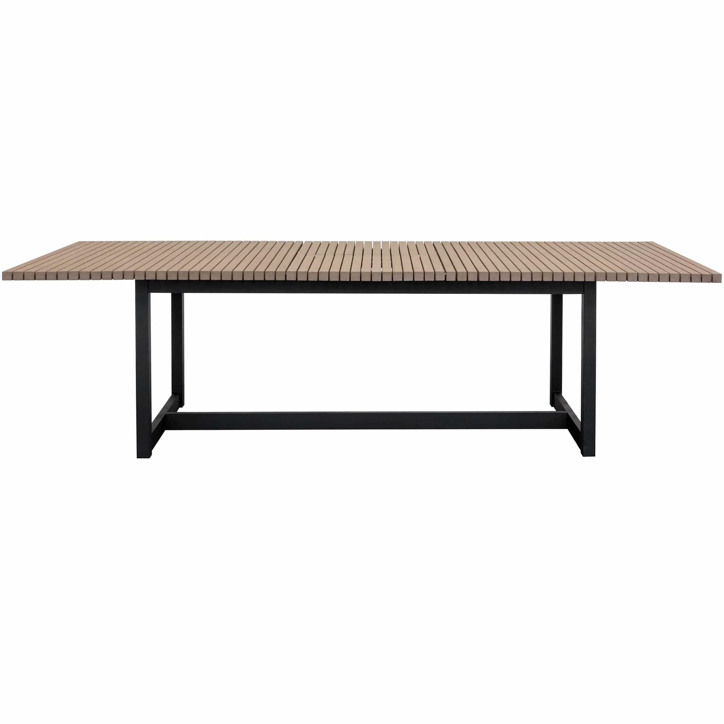 Geneve Outdoor Extension Dining Table, Drift Brown - Image 2