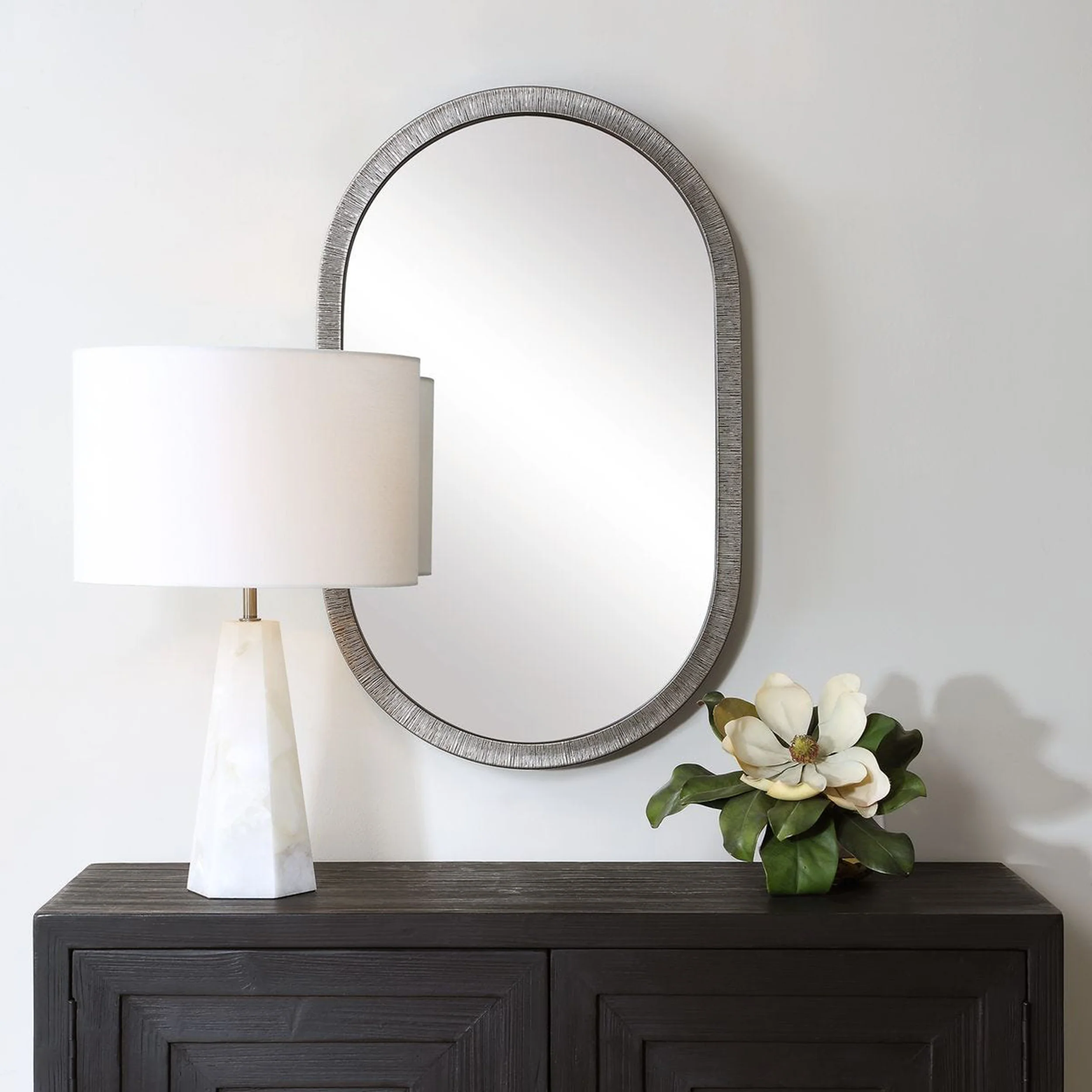 Geoffrey Mirror, Silver - Image 4