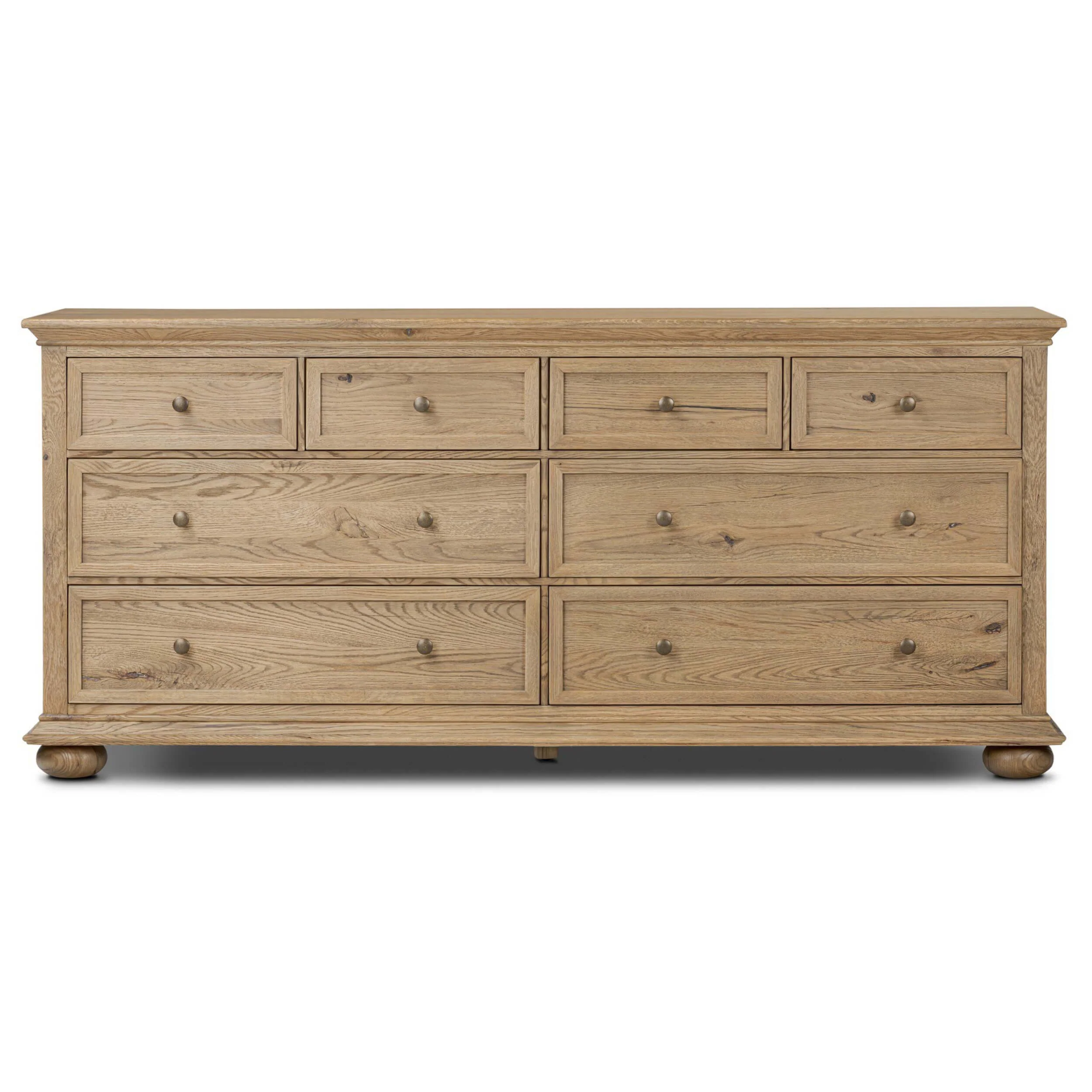 Geoffrey Wide Dresser, Worn Oak by Amber Lewis x Four Hands - Image 3