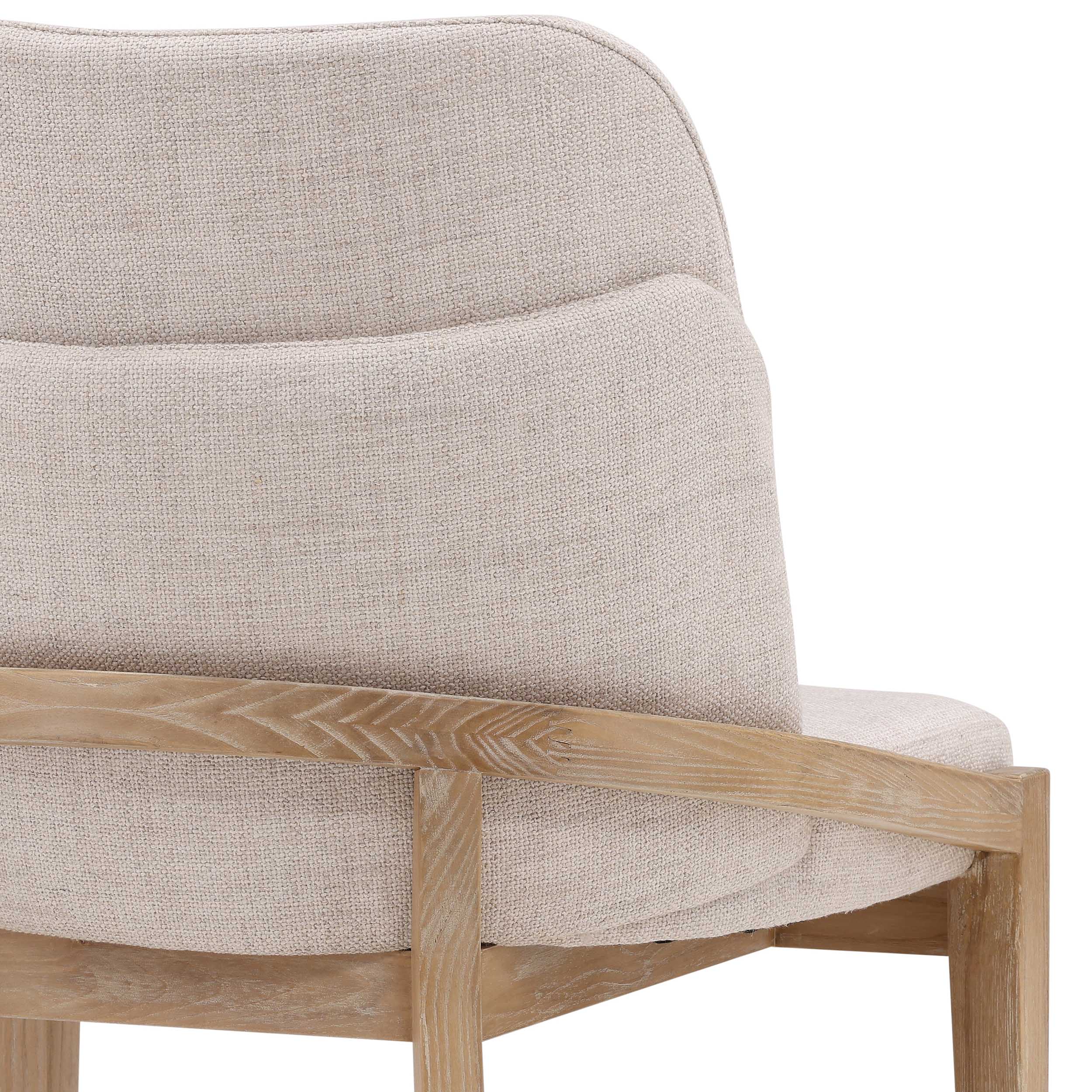 Jacquelyn Dining Chair, Off-White, Set of 2 - Image 5