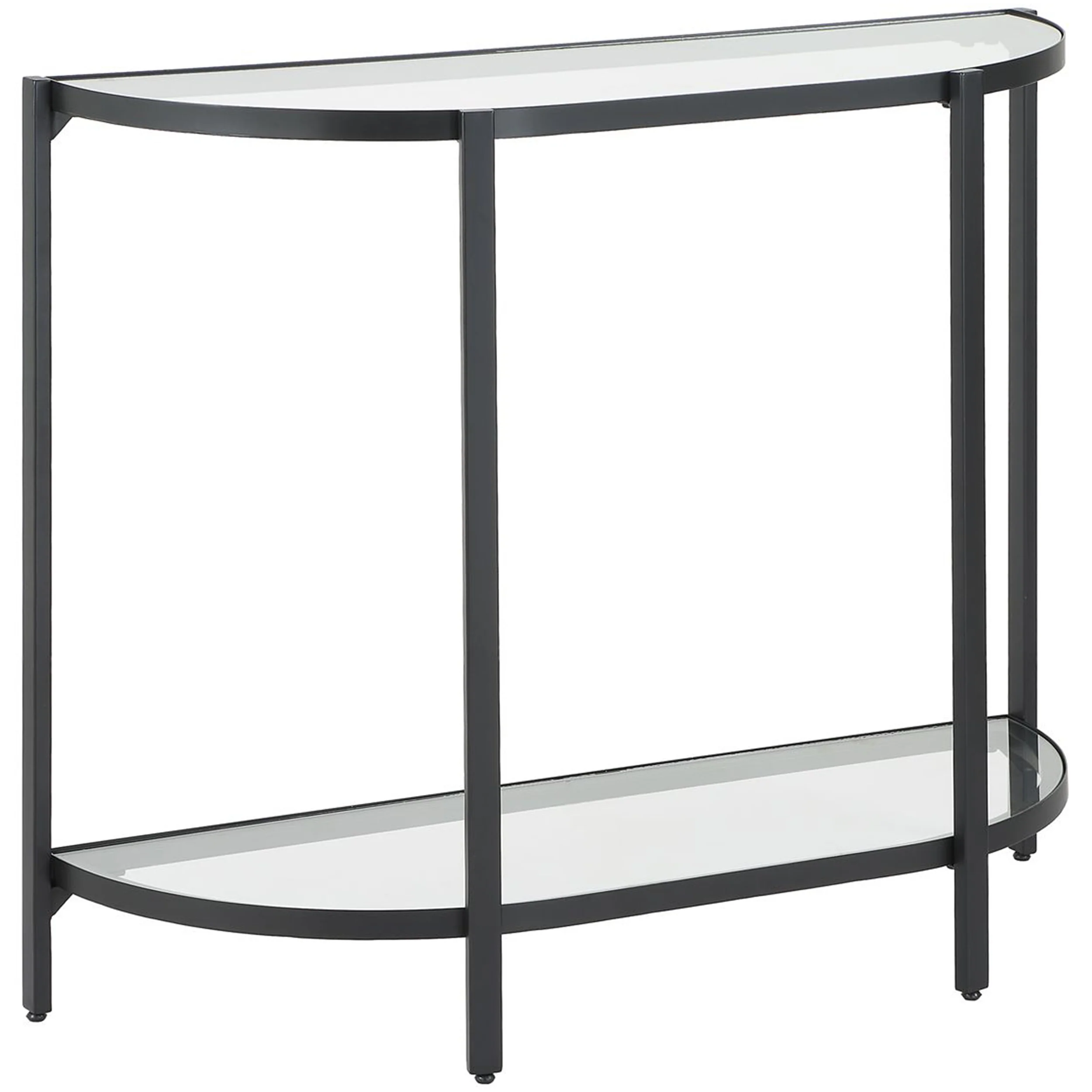 Gerard Console Table, Satin Black
