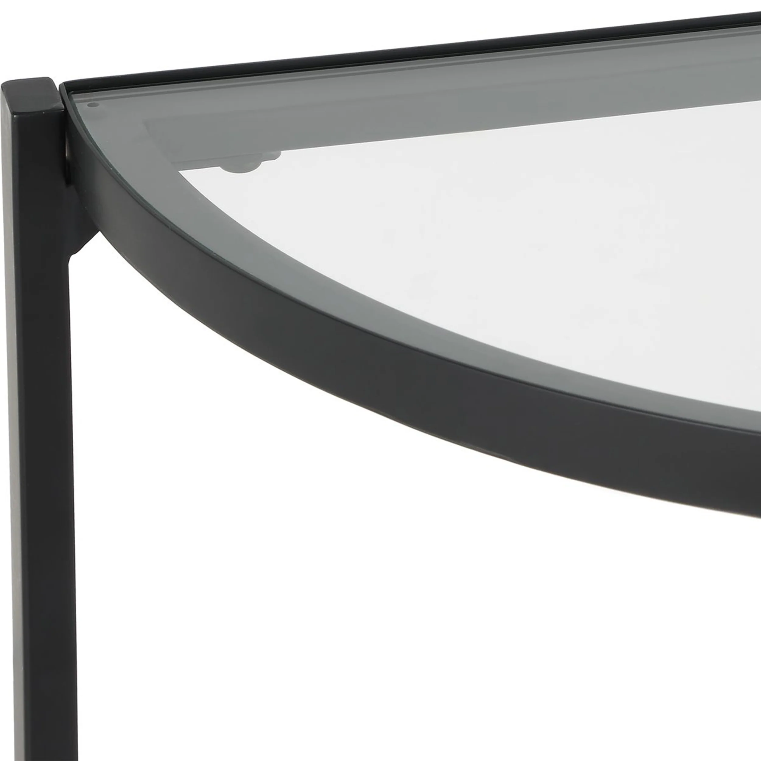 Gerard Console Table, Satin Black - Image 4