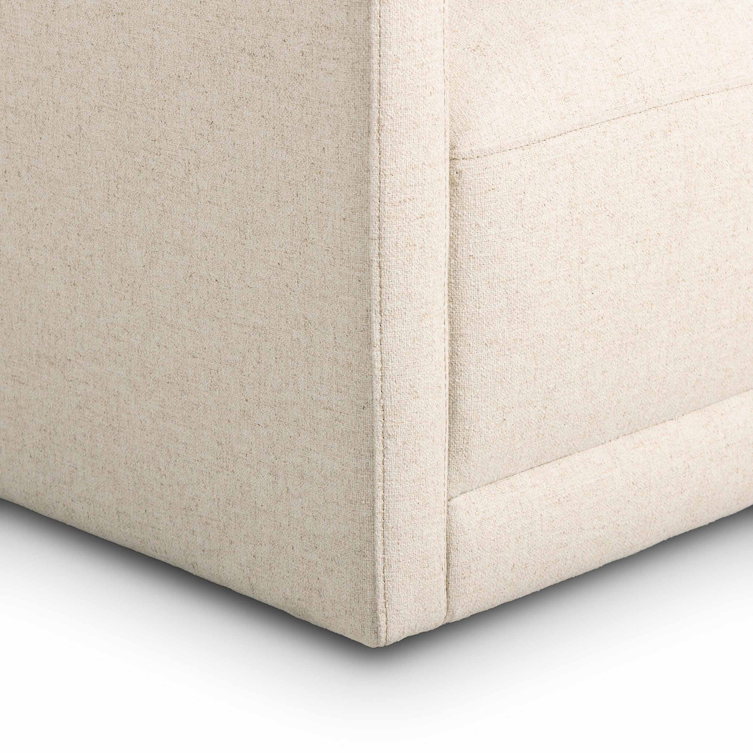 Gianna Swivel Chair, Antwerp Natural by Four Hands - Image 5