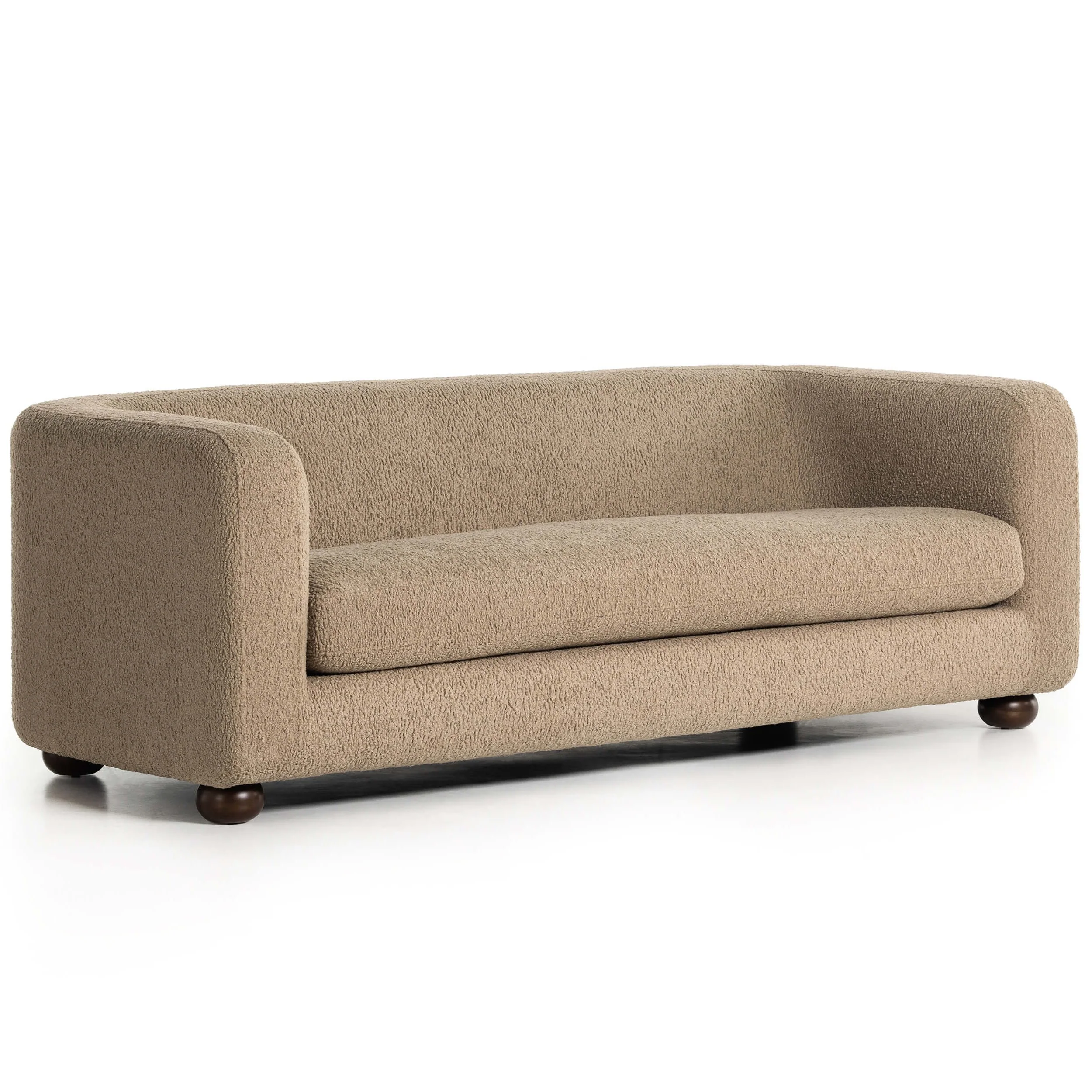 Gidget Sofa, Sheepskin Camel by Four Hands - Image 2
