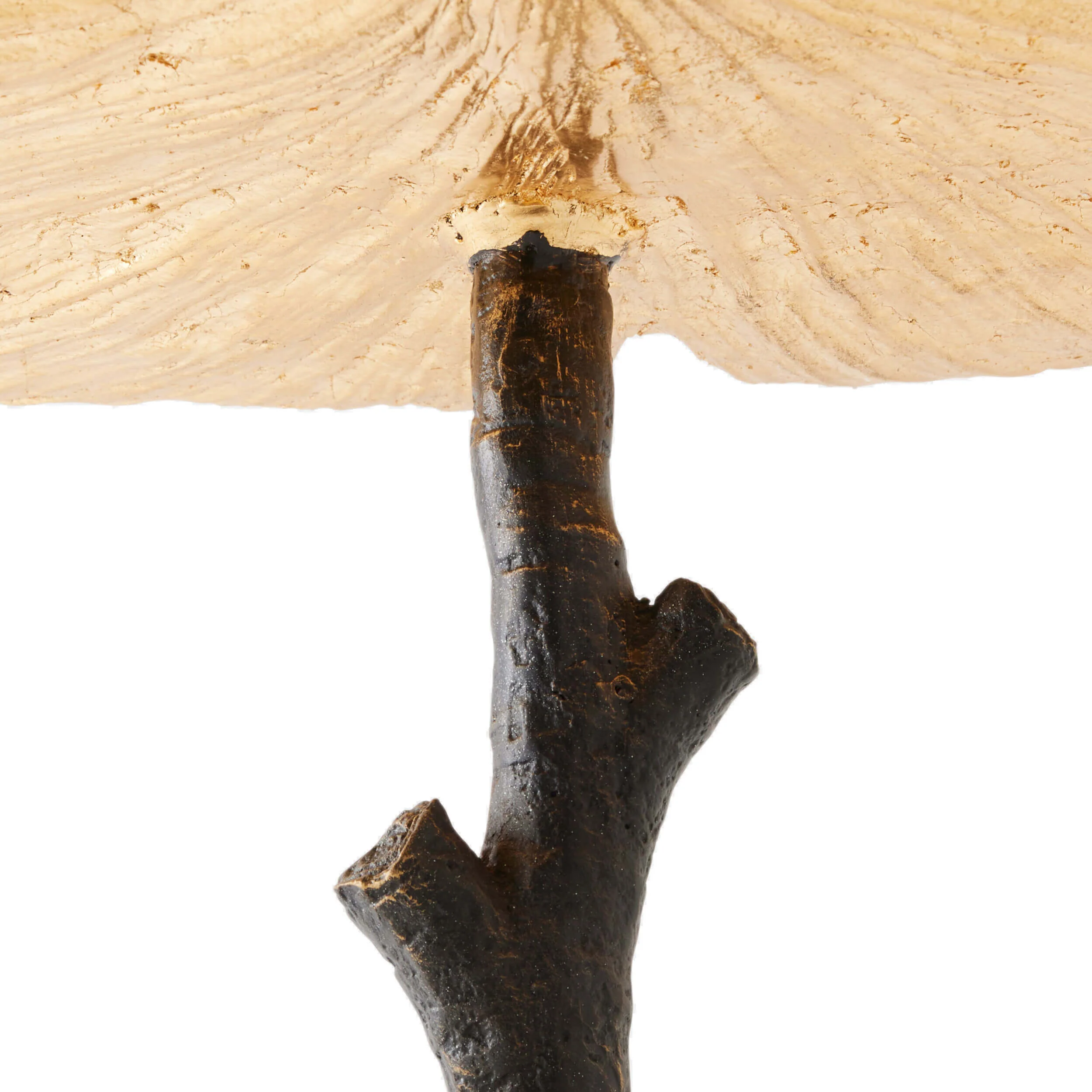 Ginkgo Leaf Side Table, Gold - Image 5
