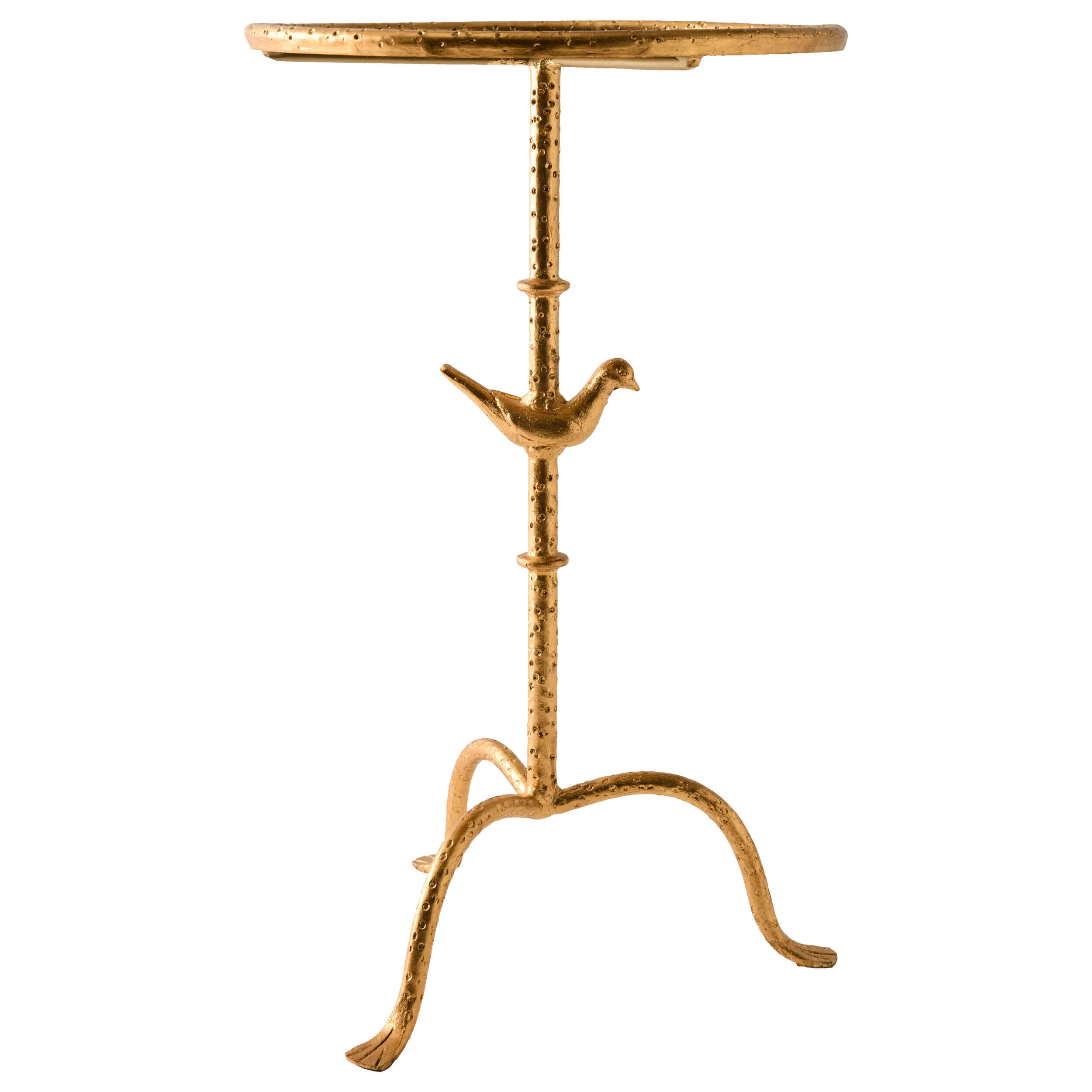 Giorgio Side Table, Gold Leaf - Image 2