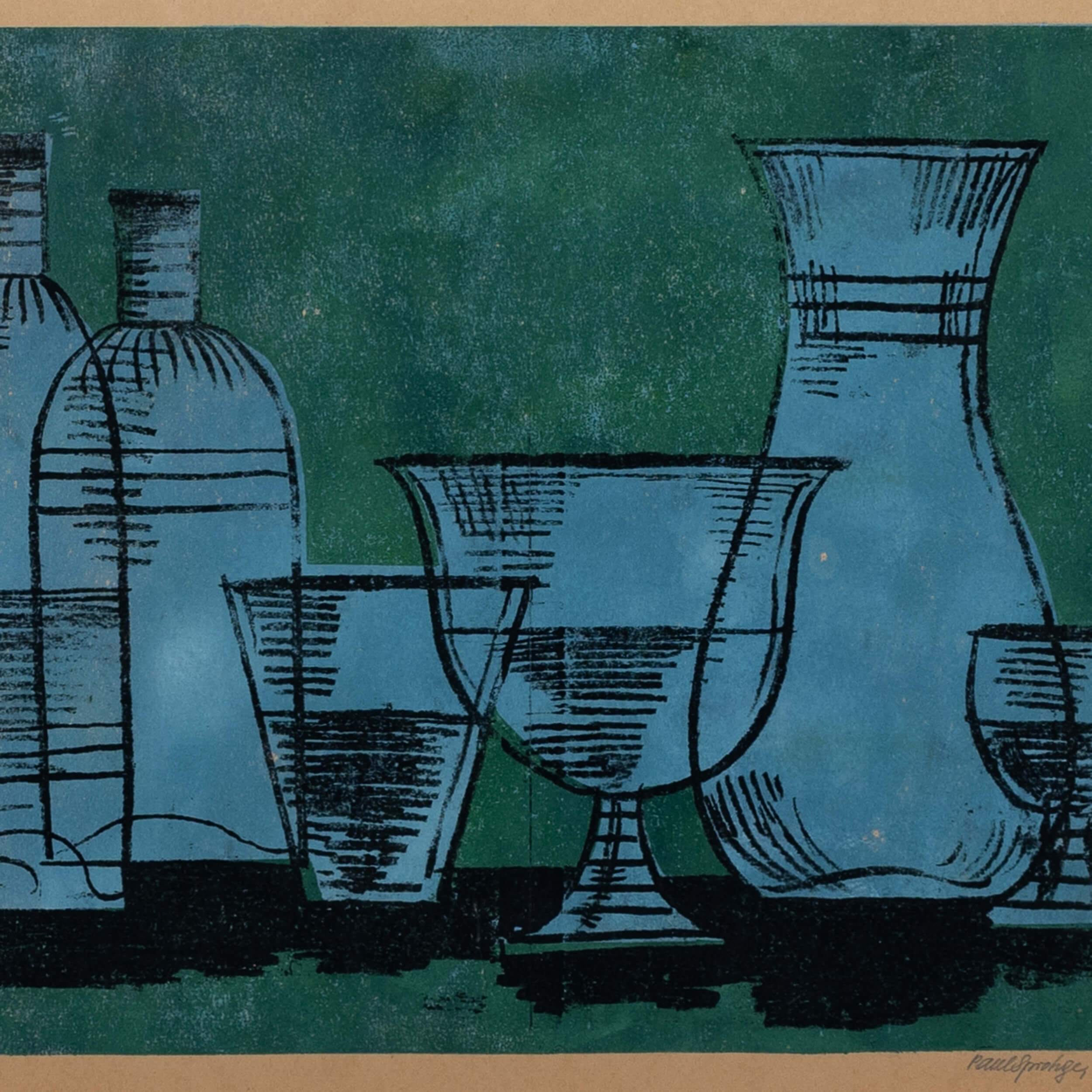 Glass I by Pepi Sprohge, White by Four Hands - Image 4