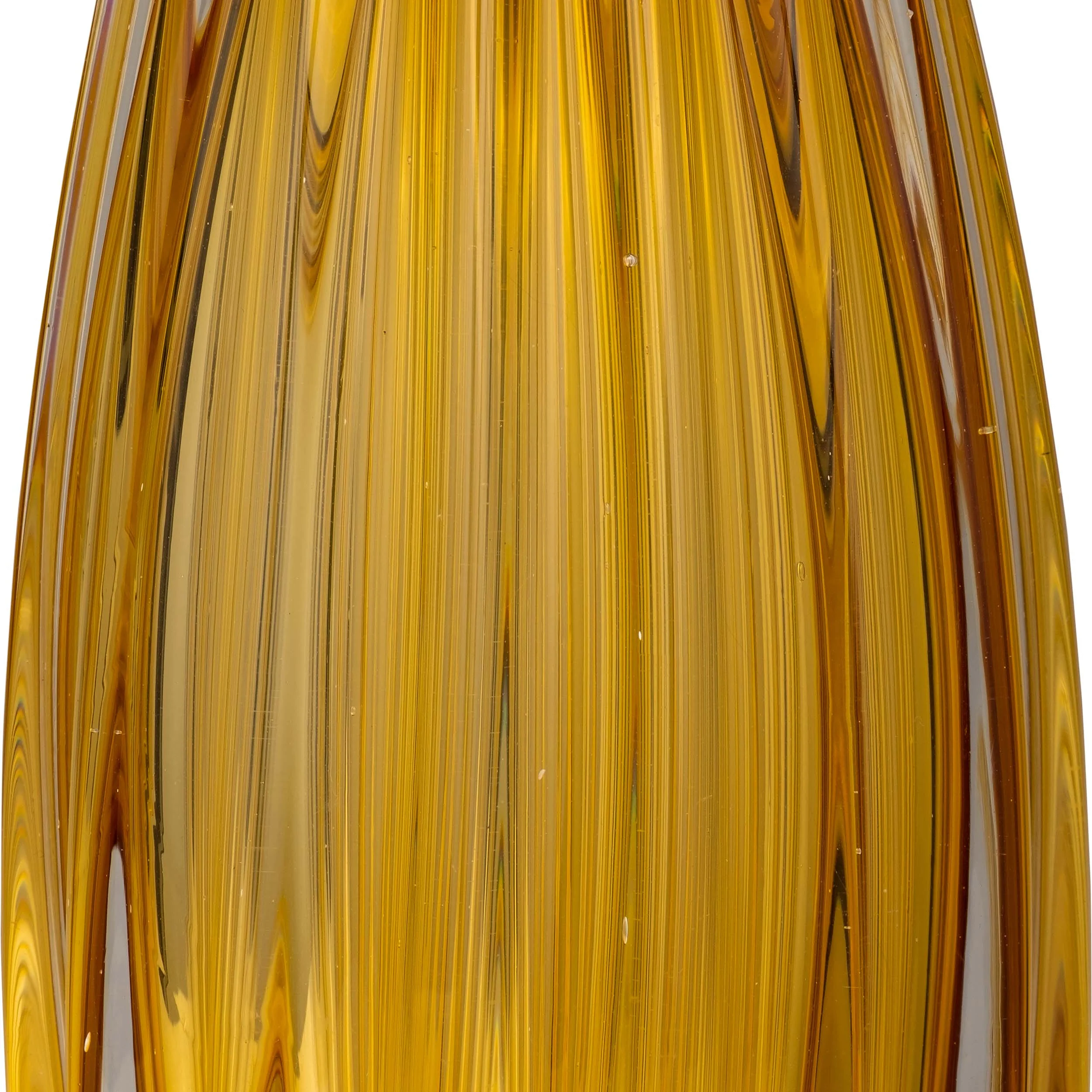 Glass Paperweight, Amber - Image 3