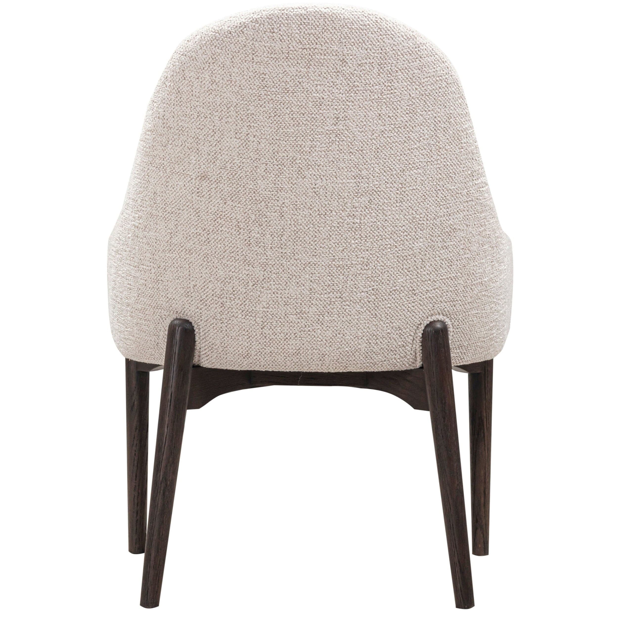 Glendale Chenille Dining Chair, White - Image 3