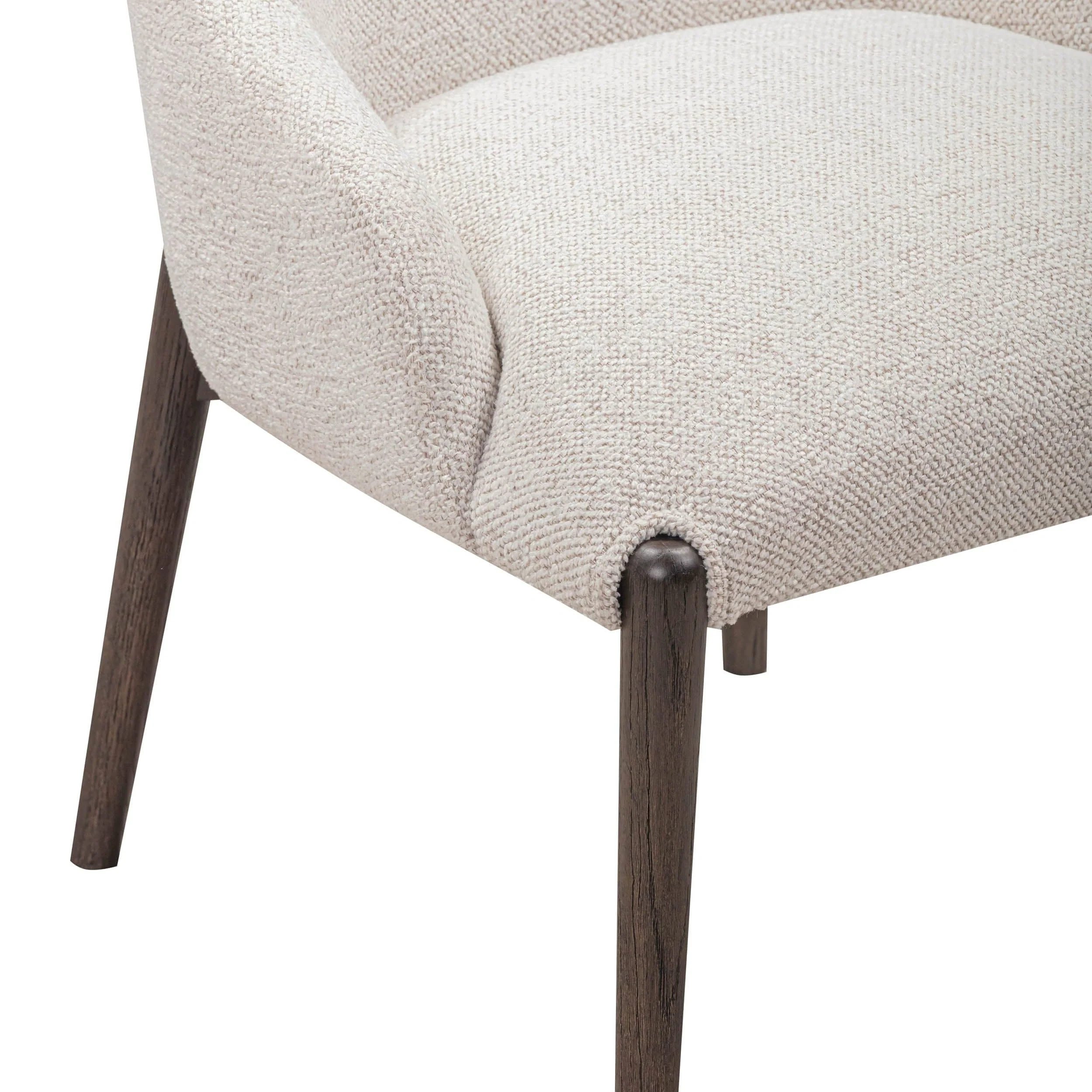 Glendale Chenille Dining Chair, White - Image 5