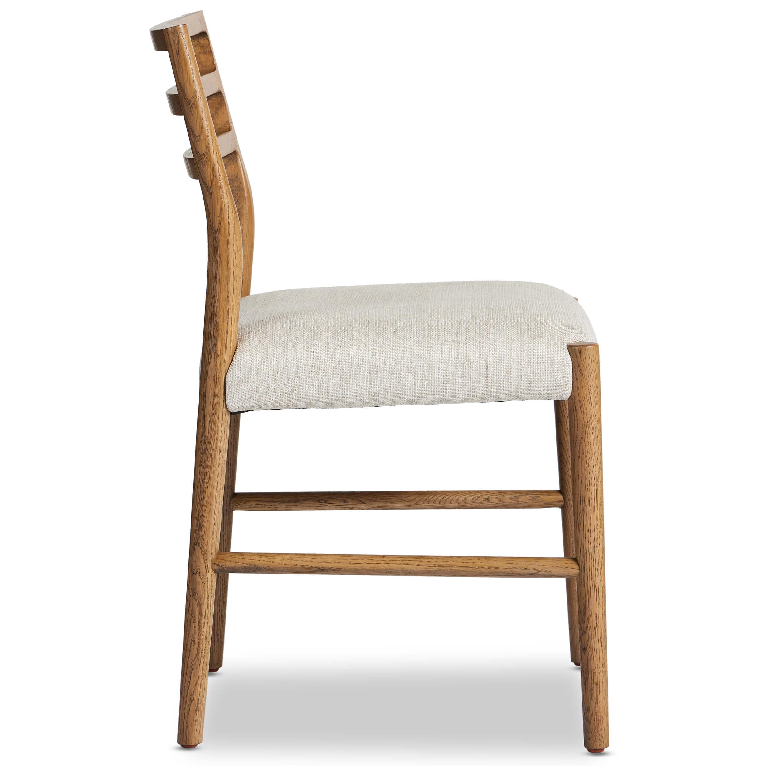 Glenmore Dining Chair, Smoked Oak, Set of 2 by Four Hands - Image 3