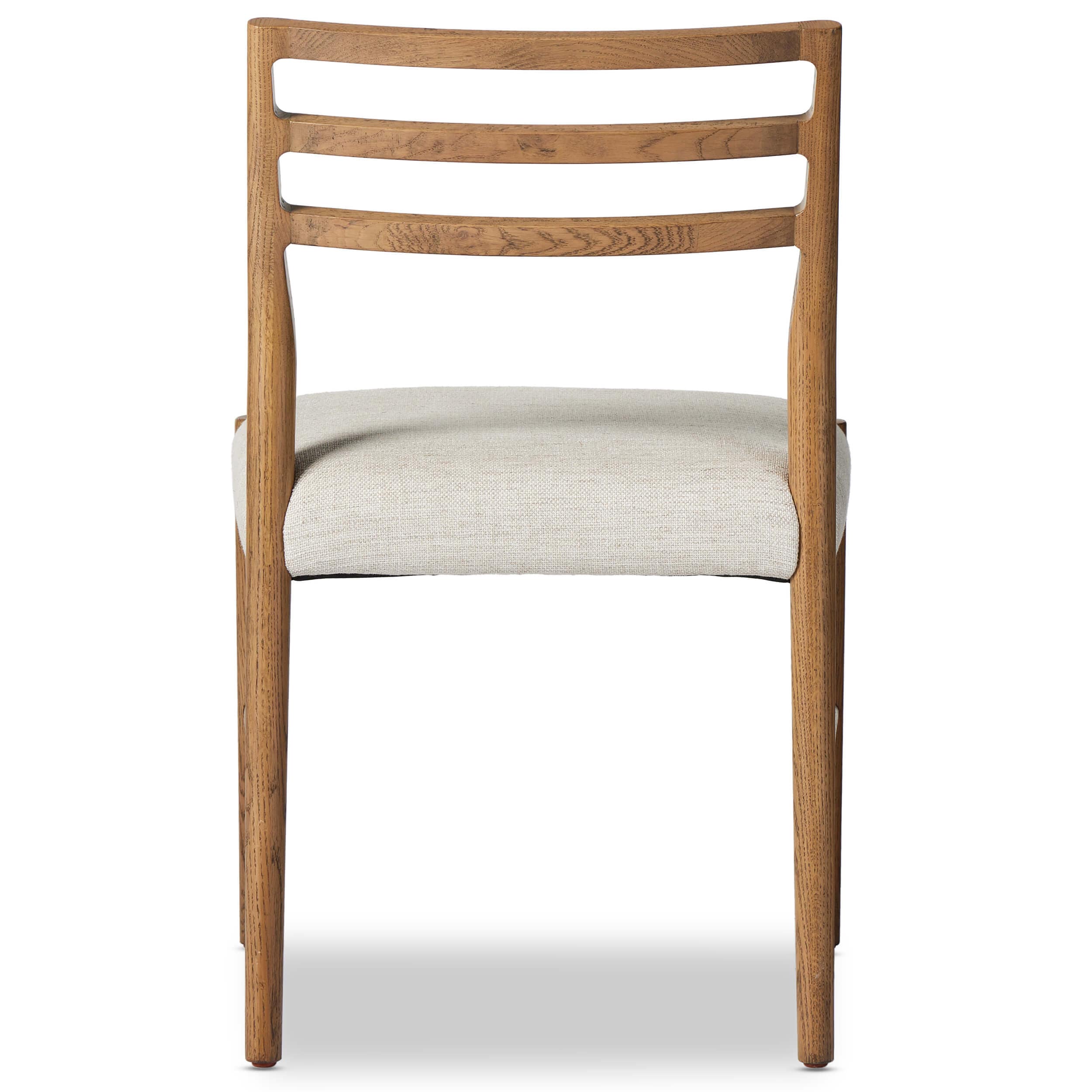 Glenmore Dining Chair, Smoked Oak, Set of 2 by Four Hands - Image 4