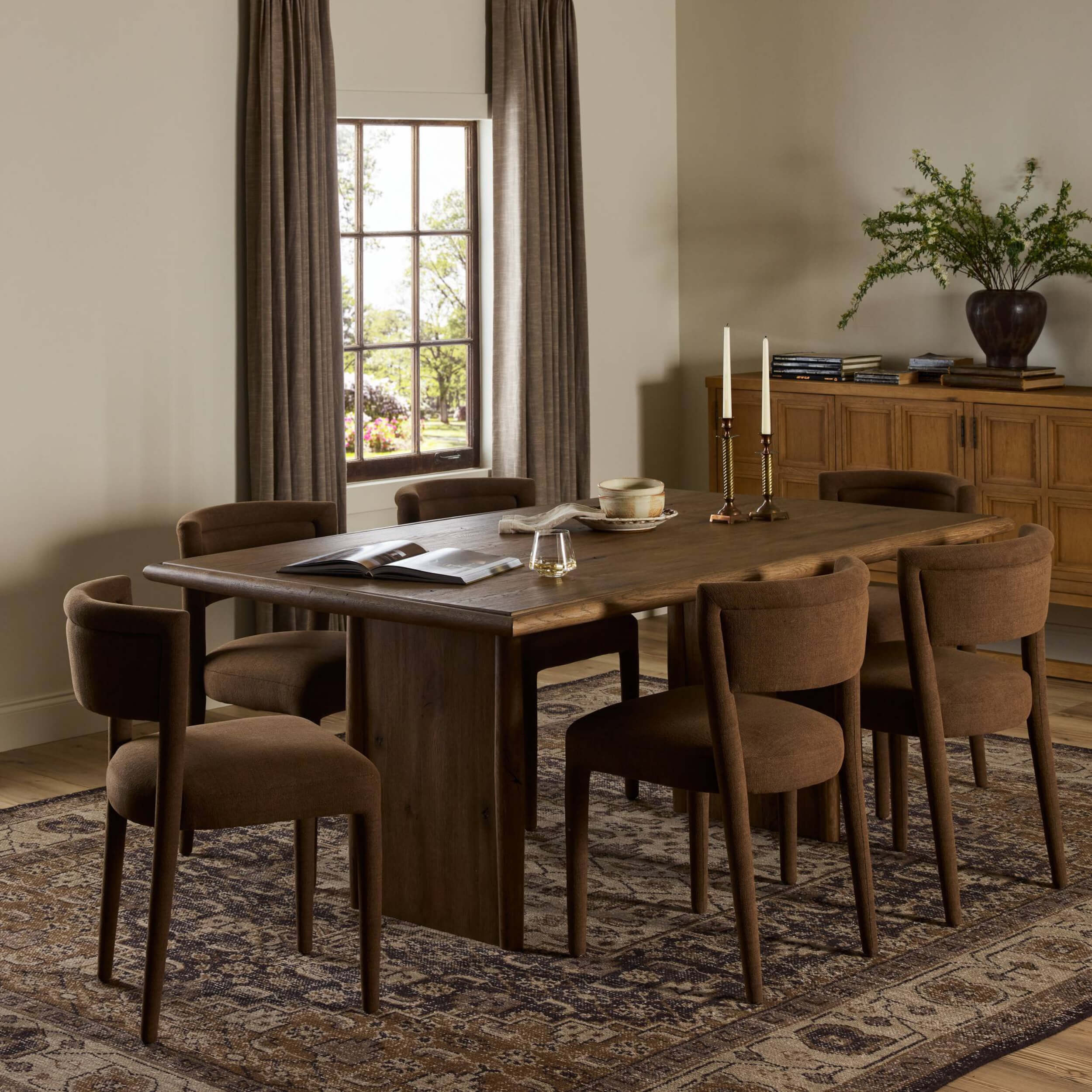 Glenview 72" Dining Table, Weathered Oak by Four Hands - Image 6