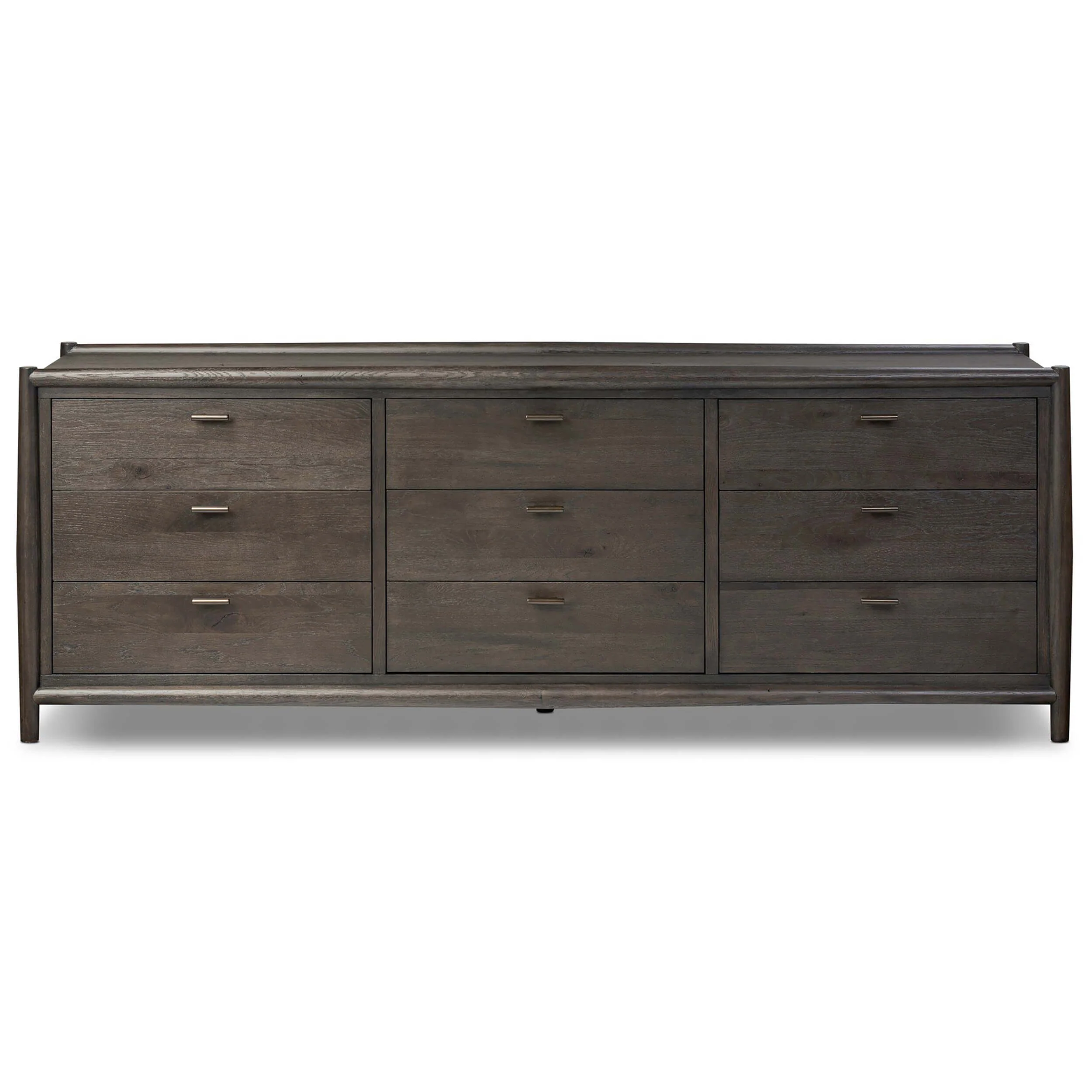 Glenview 9 Drawer Dresser, Cracked Smoked Black by Four Hands - Image 2