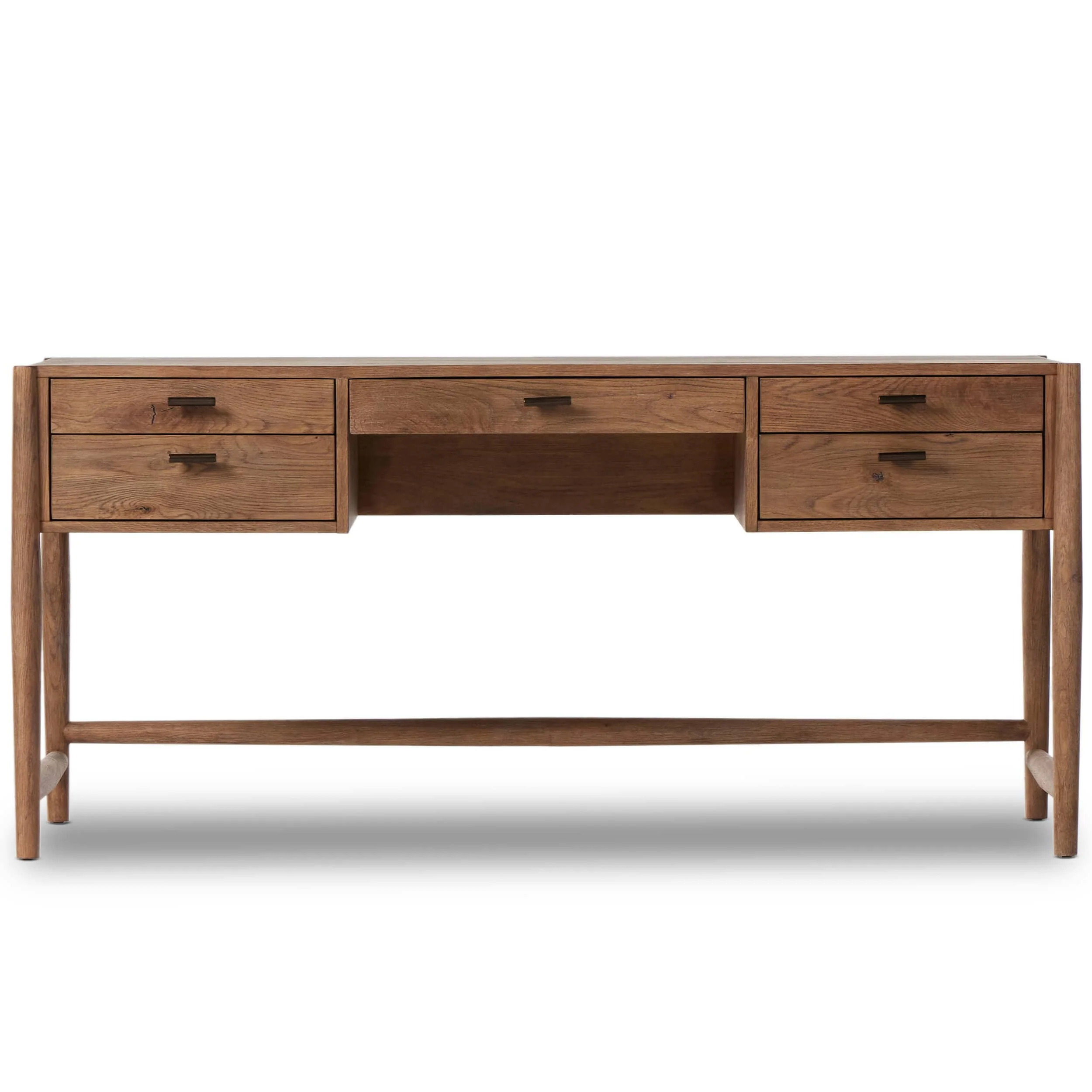Glenview Desk, Weathered Oak by Four Hands - Image 2