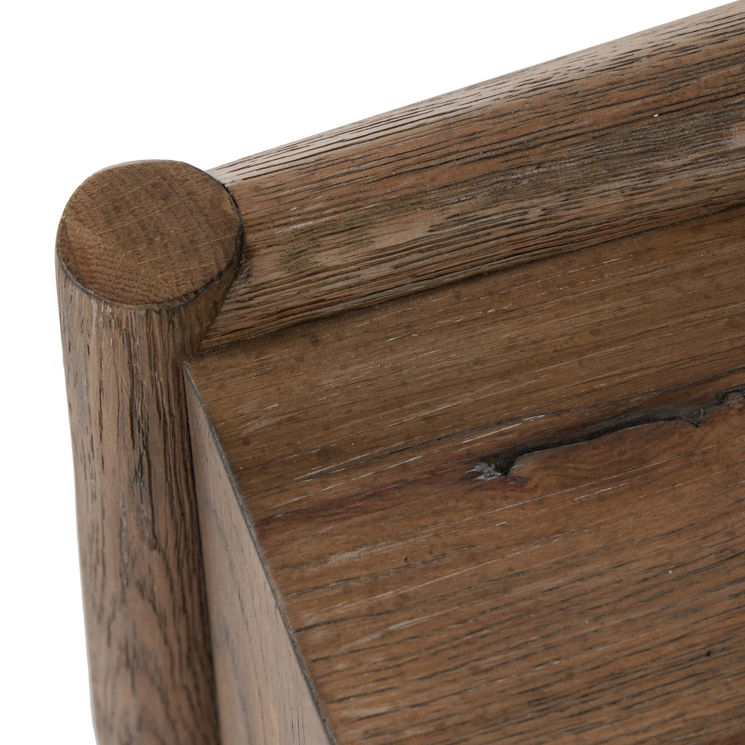 Glenview End Table, Weathered Oak by Four Hands - Image 4