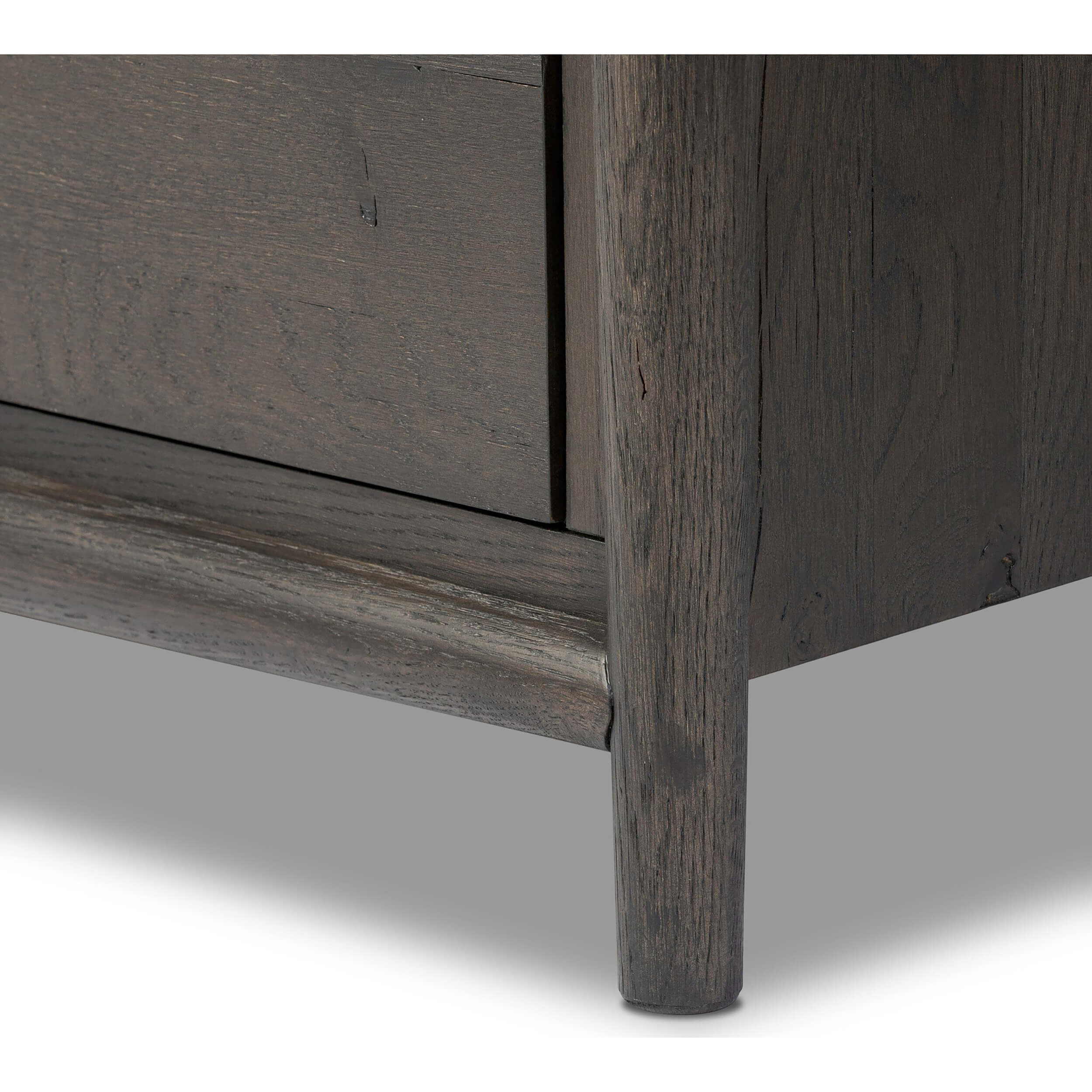 Glenview Nightstand, Cracked Smoked Black by Four Hands - Image 7