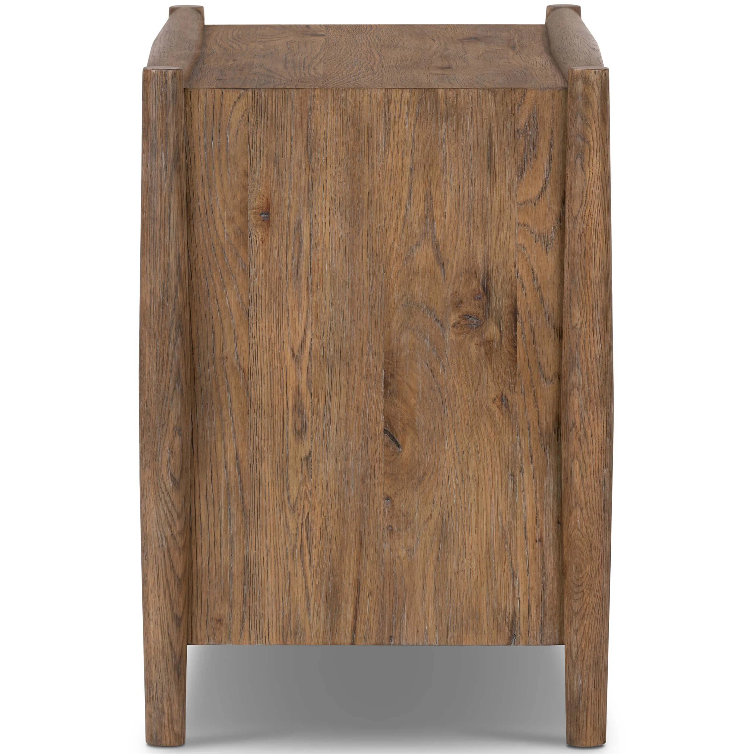Glenview Nightstand, Weathered Oak by Four Hands - Image 3