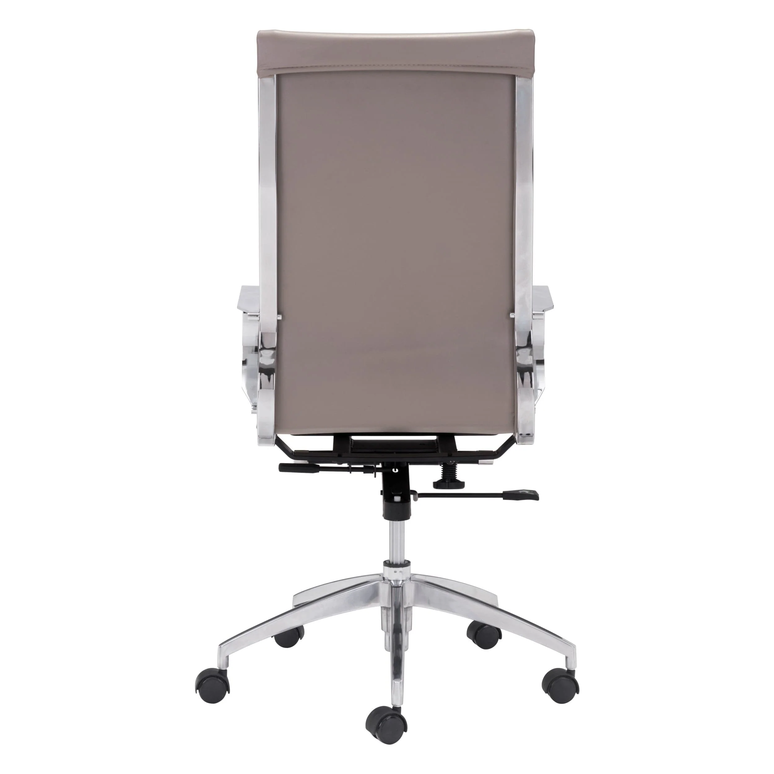 Glider High Back Office Chair, Taupe - Image 3