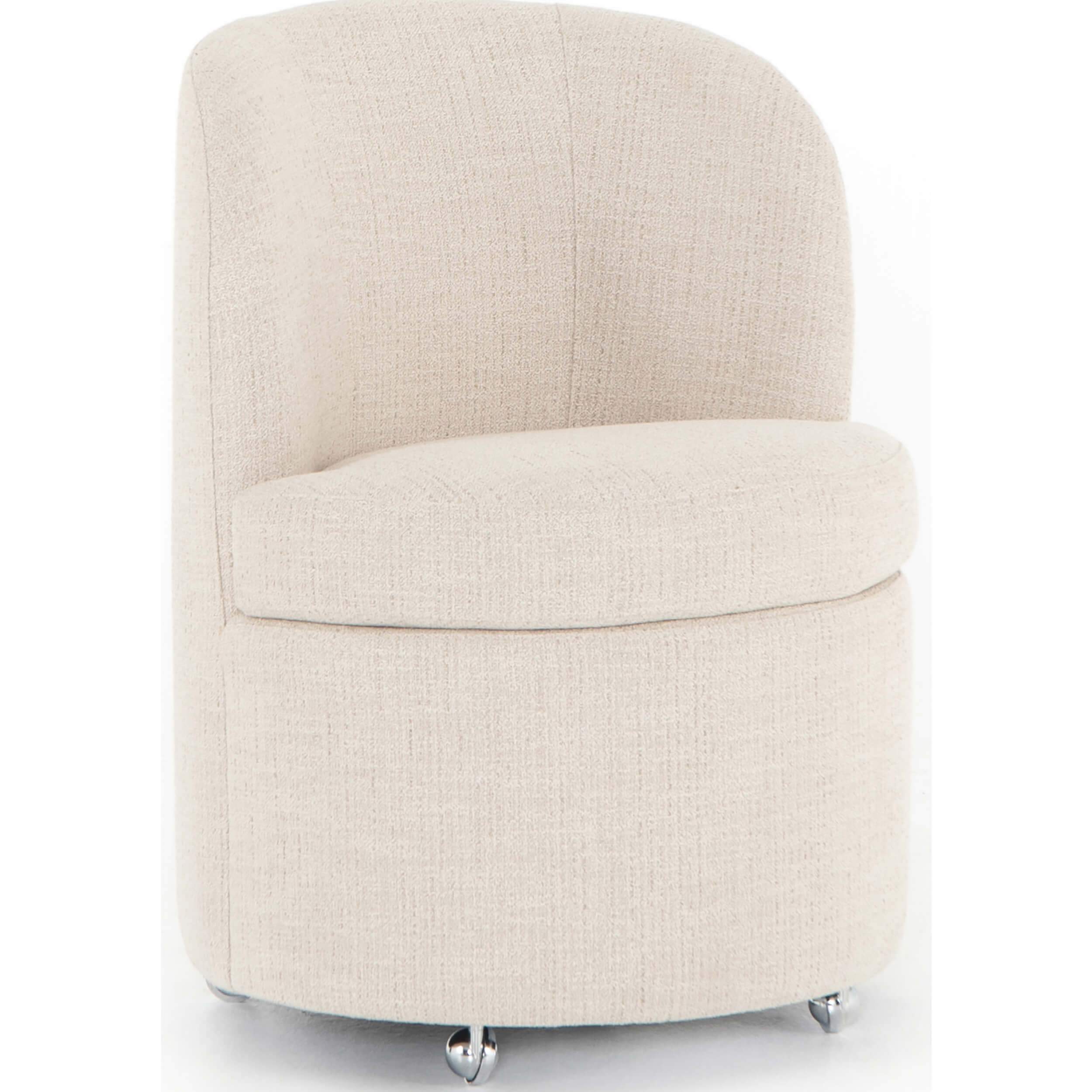 Gloria Dining Chair, Hampton Cream, Set of 2 by Four Hands