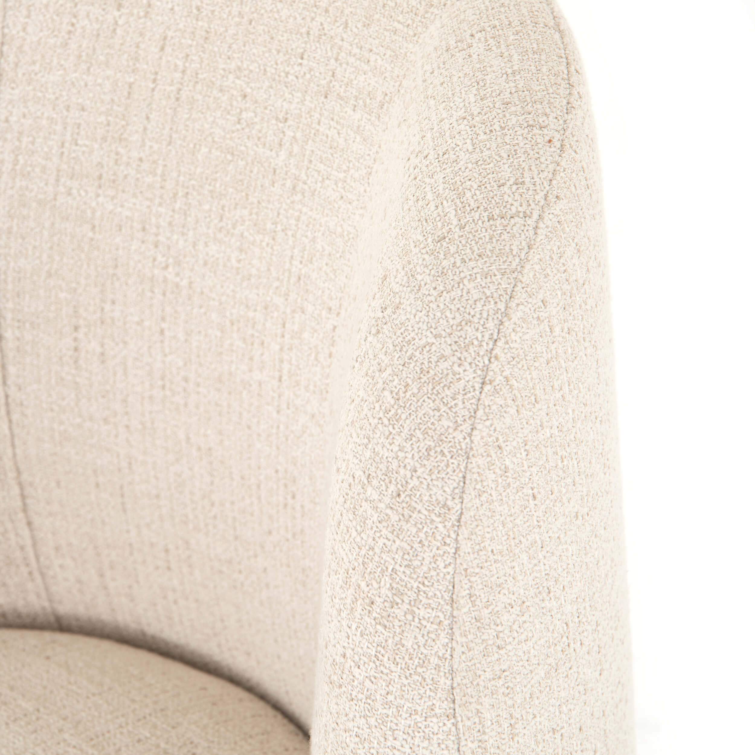 Gloria Dining Chair, Hampton Cream, Set of 2 by Four Hands - Image 4