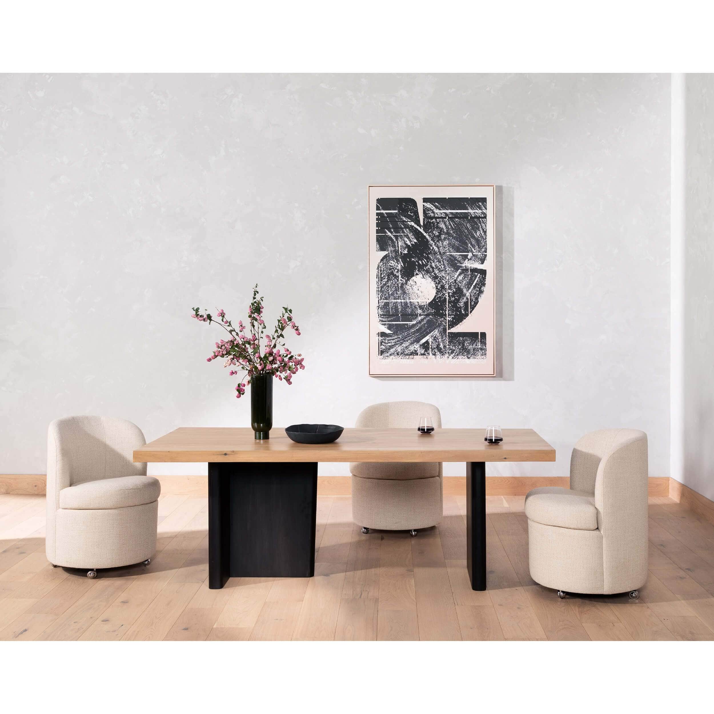 Gloria Dining Chair, Hampton Cream, Set of 2 by Four Hands - Image 8