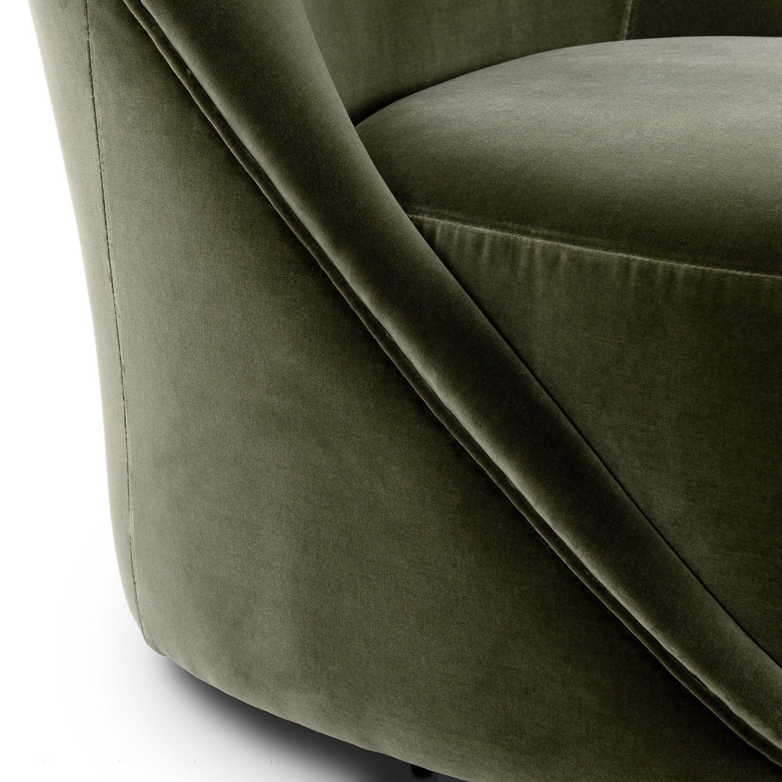 Vereb Swivel Chair, Surrey Sage by Four Hands - Image 4