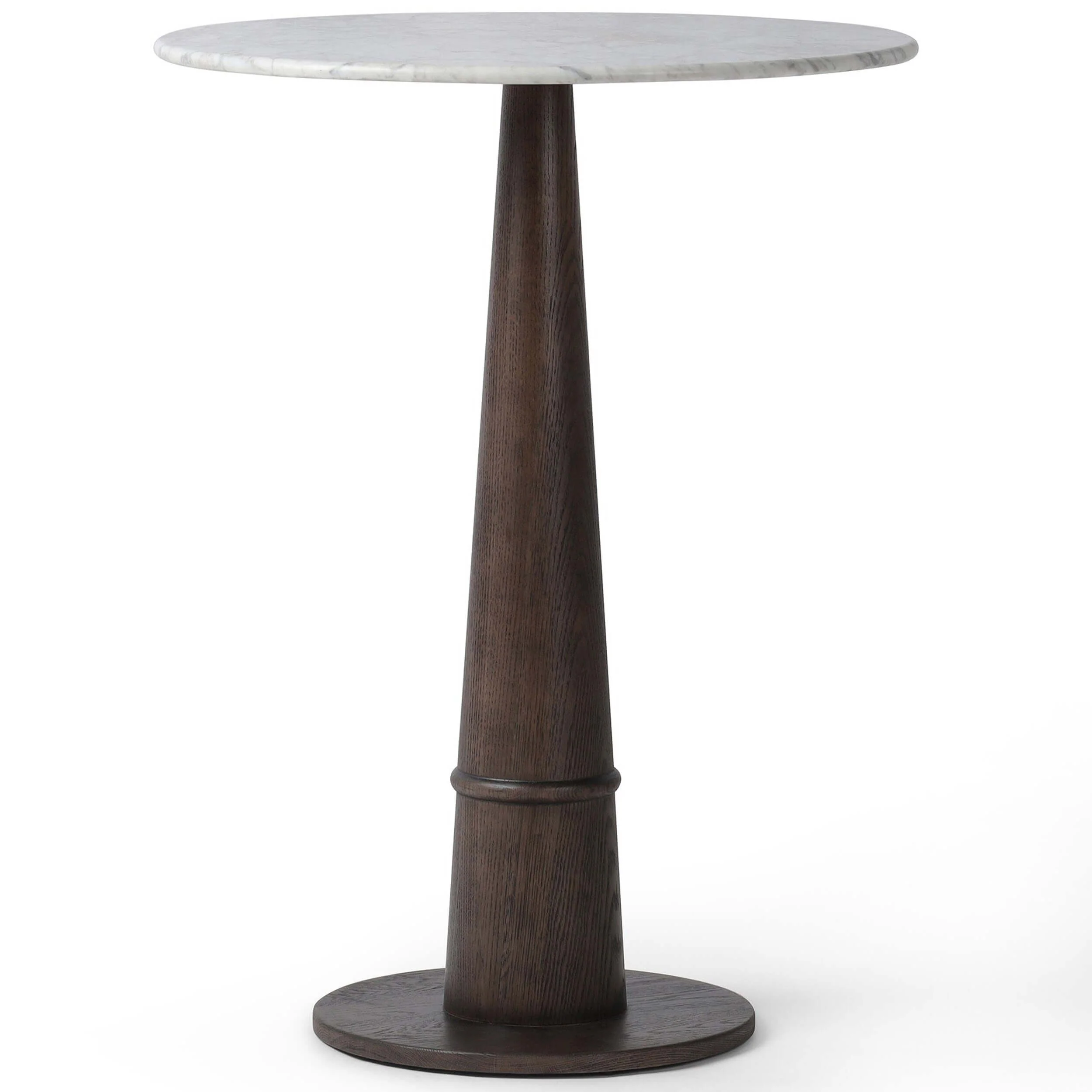 Goetz Bar Table, White Marble by Four Hands