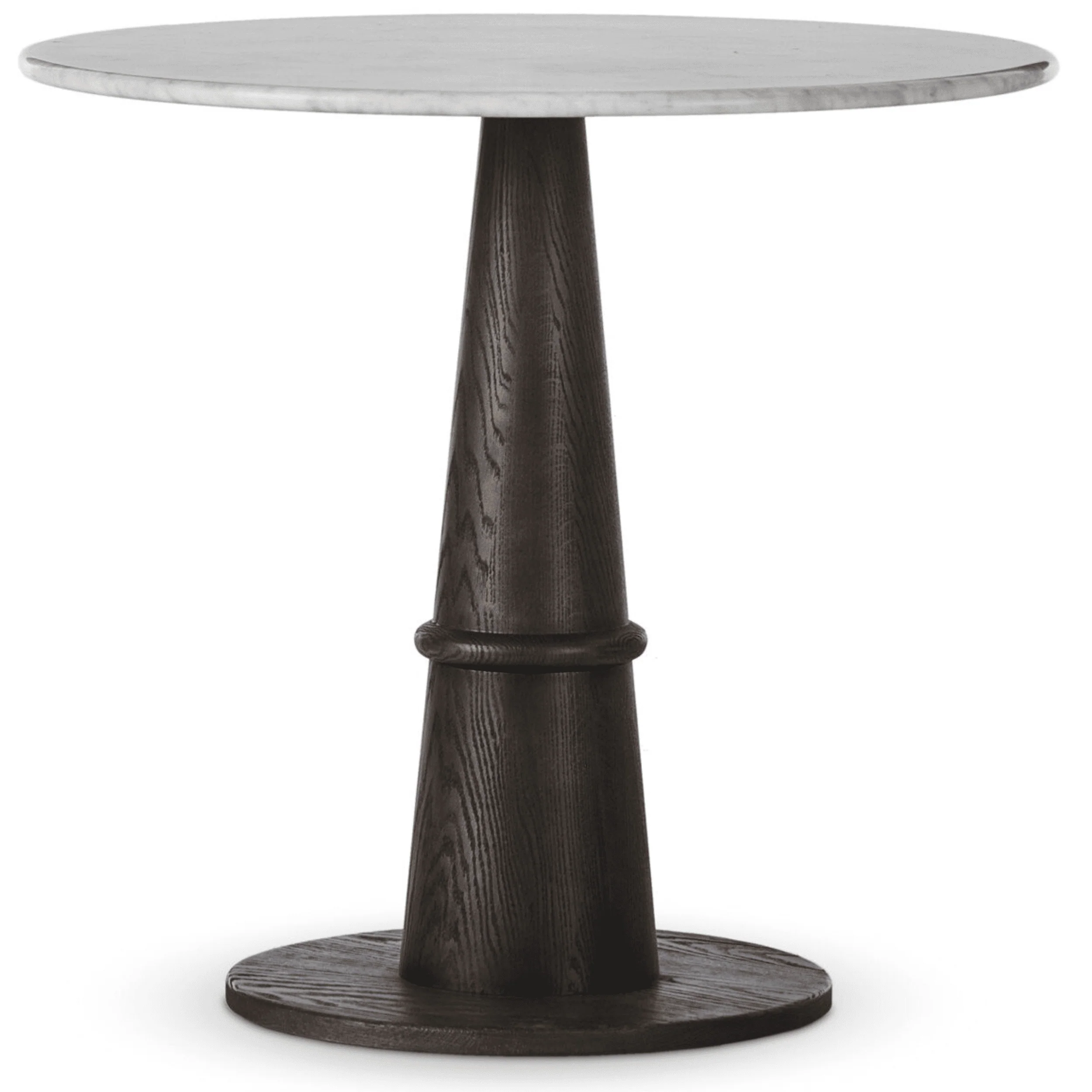 Goetz Bistro Table, White Marble
