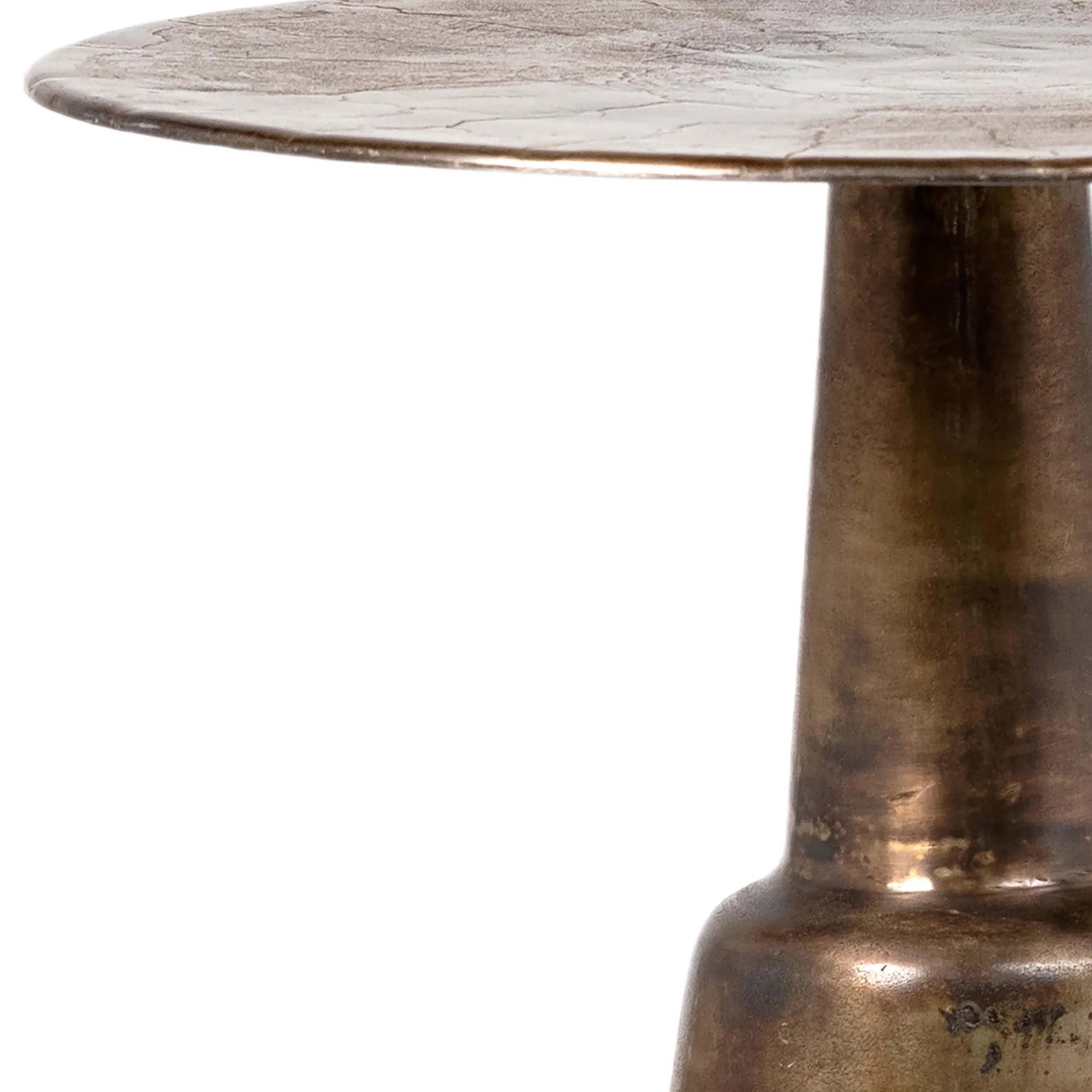 Golbez Bistro Table, Antique Brass - Image 4