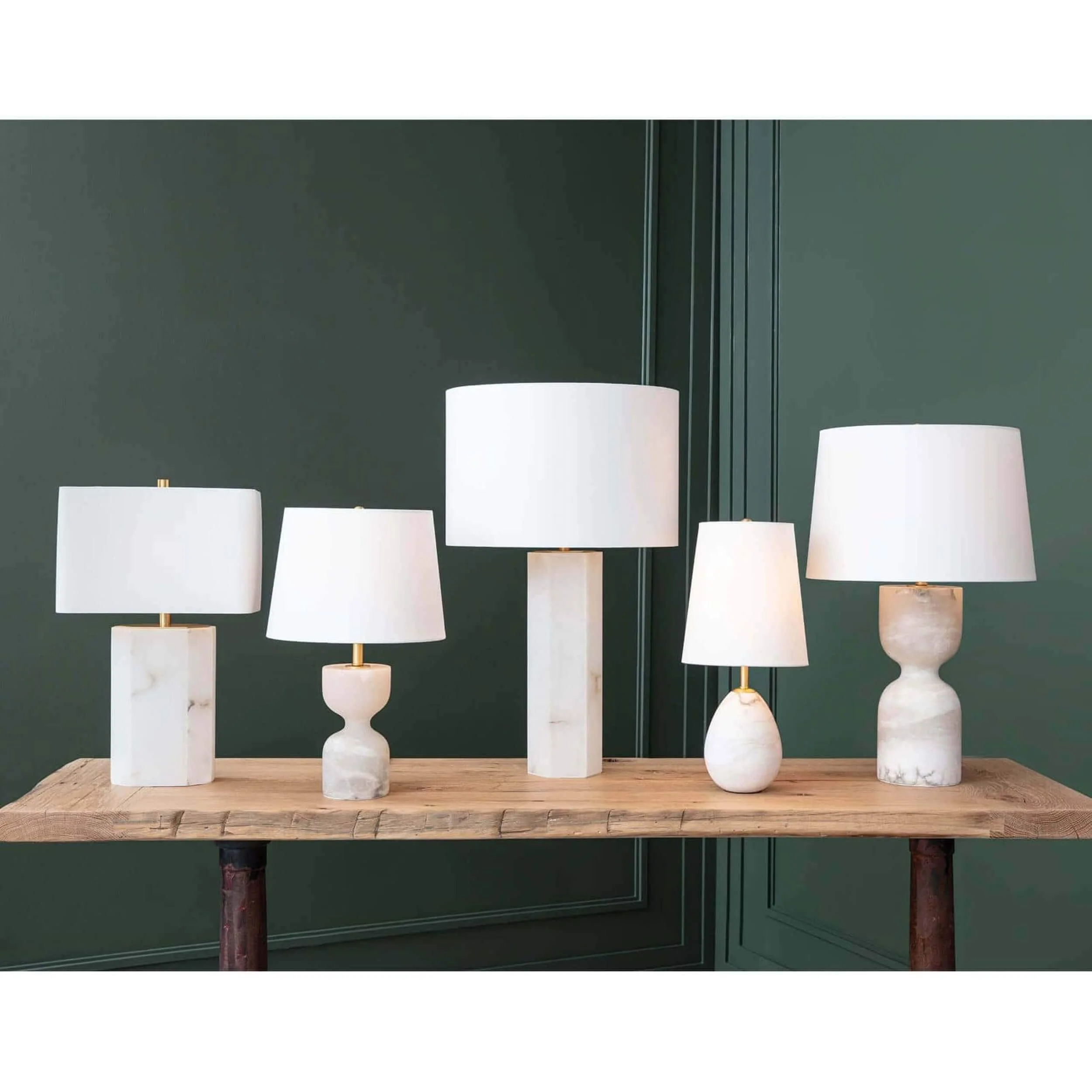 Grace Alabaster Table Lamp - Image 5