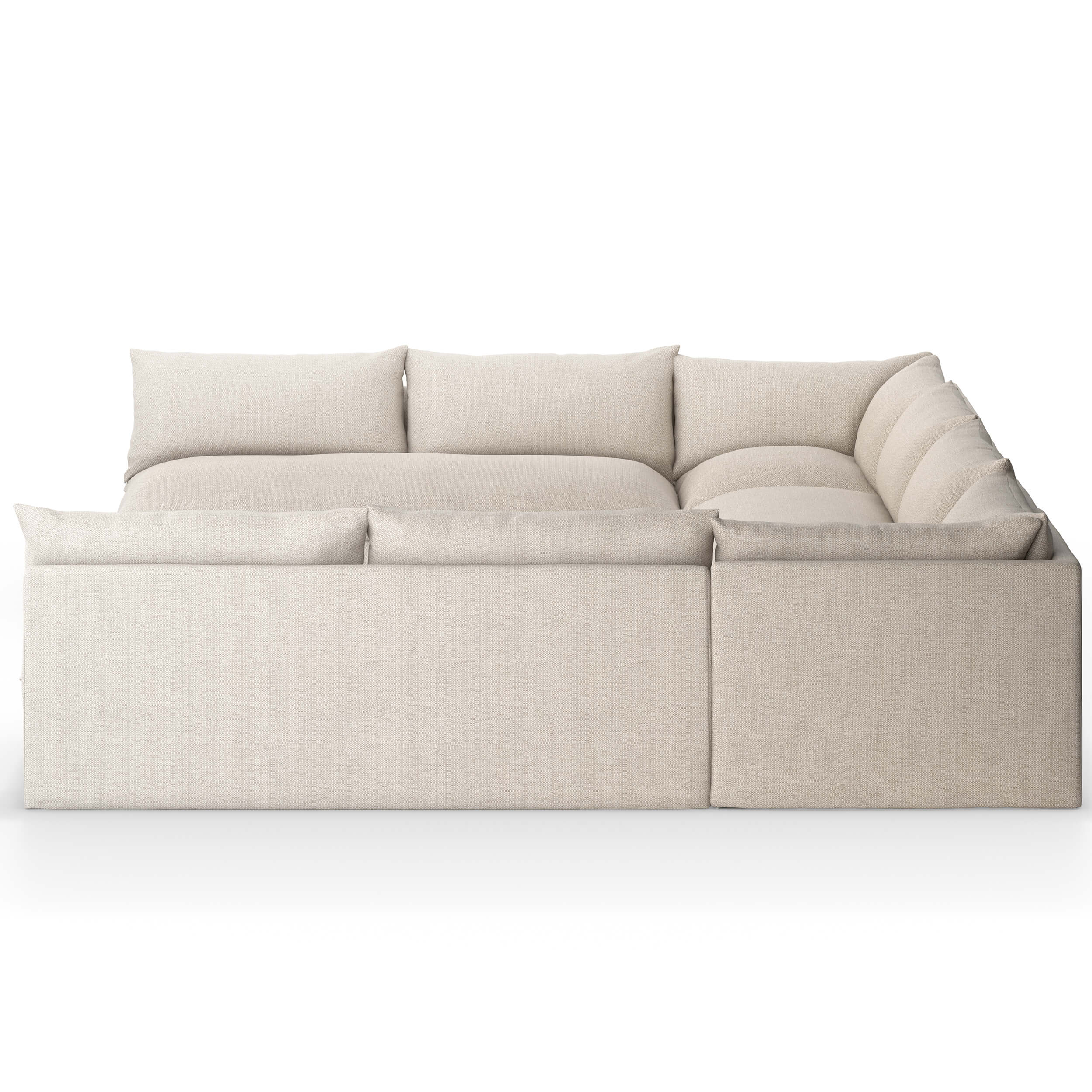 Grant Outdoor 5 Piece Sectional, Faye Sand by Four Hands - Image 2