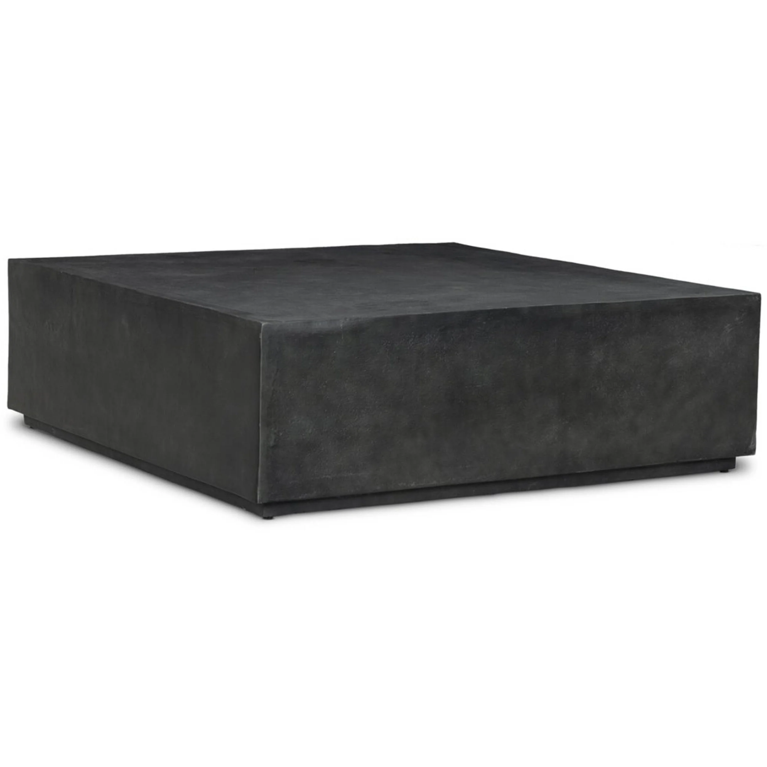 Graso Outdoor Coffee Table, Aged Grey by Four Hands