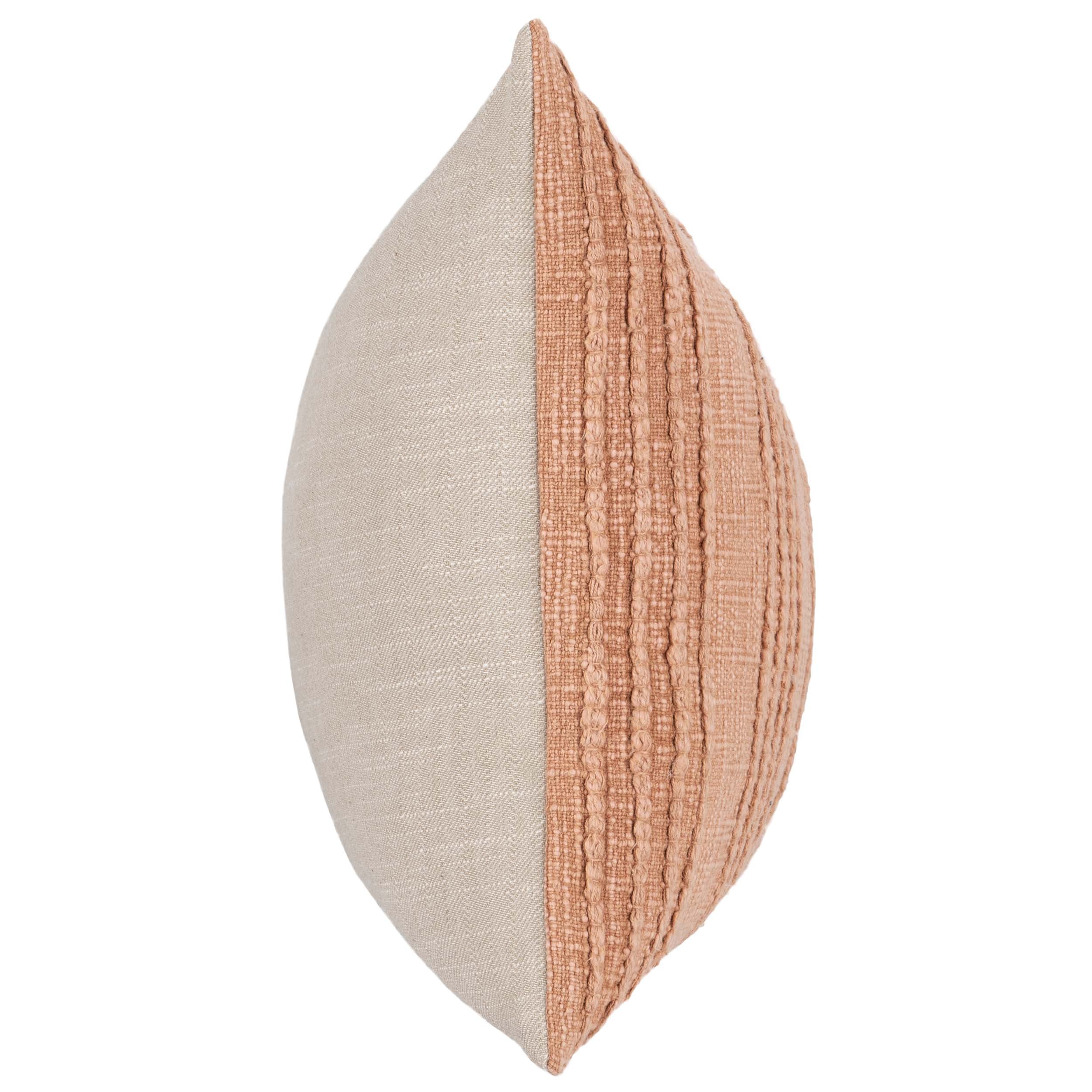 Gratitude Lumbar Pillow, Terracotta - Image 3
