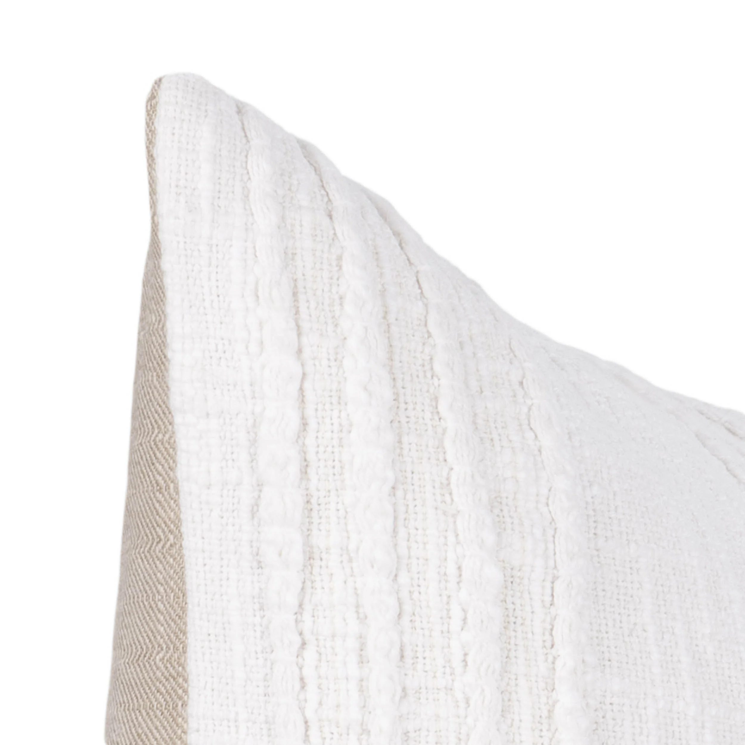 Gratitude Lumbar Pillow, White - Image 5