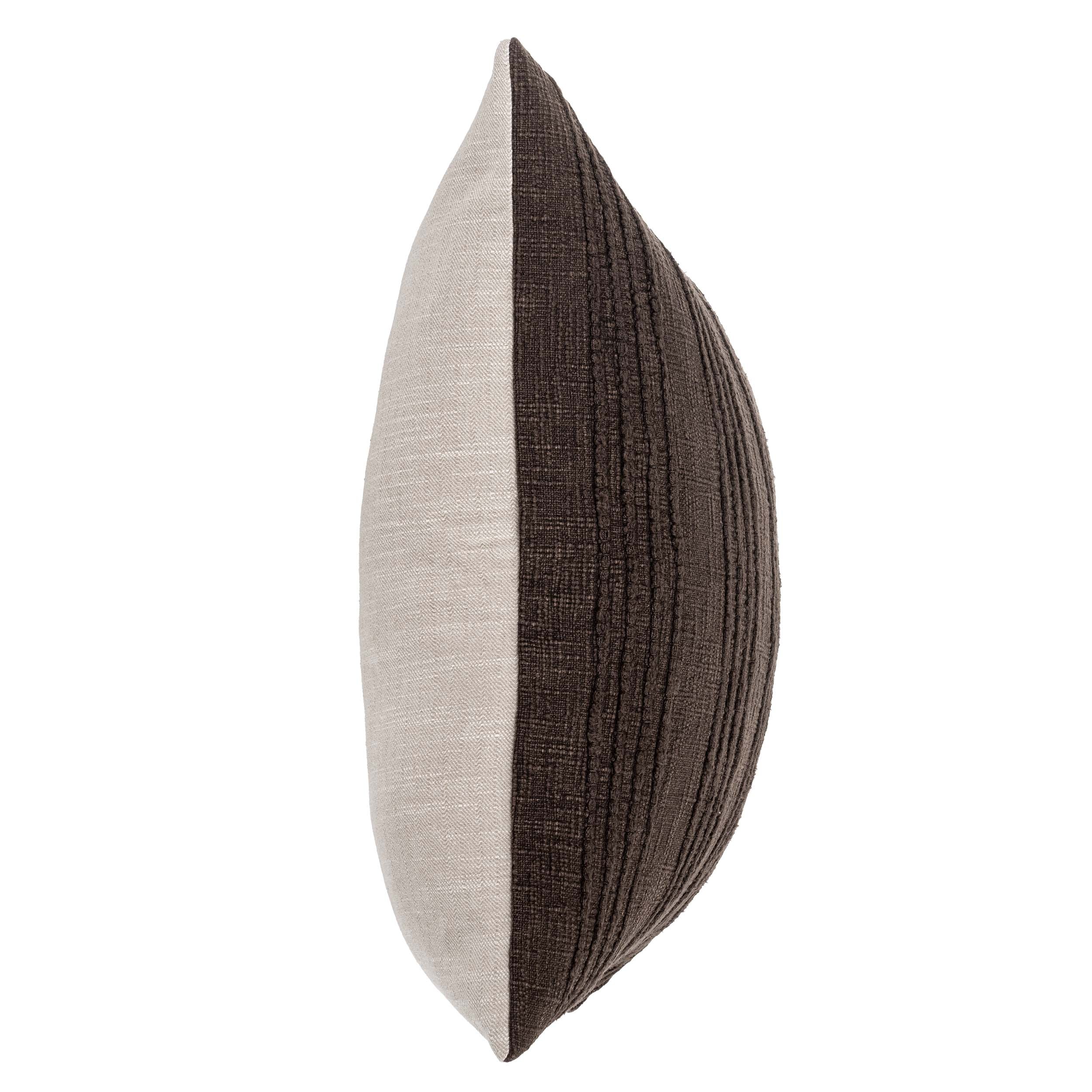 Gratitude Pillow, Ganache Brown - Image 3