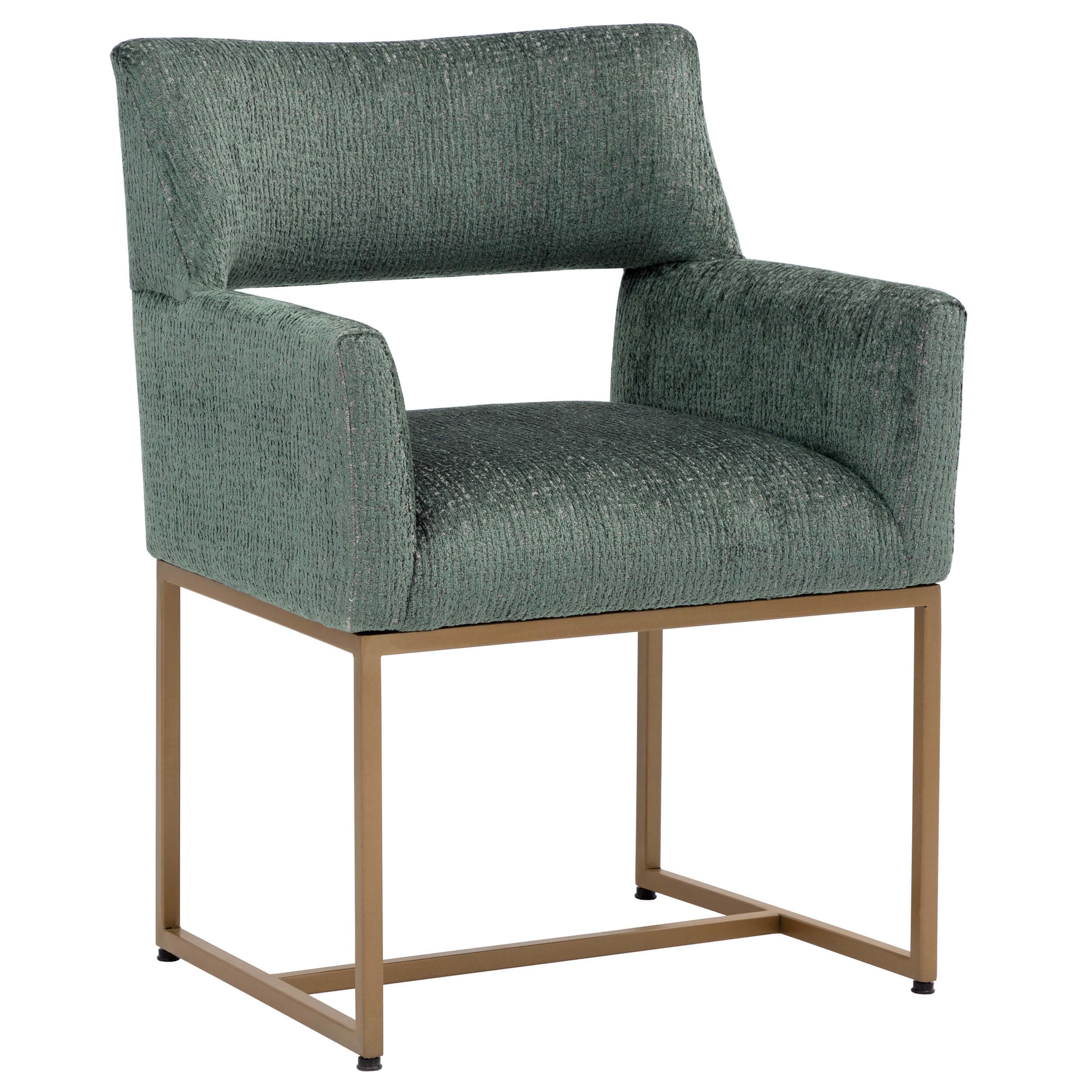 Greco Arm Chair, Aura Teal