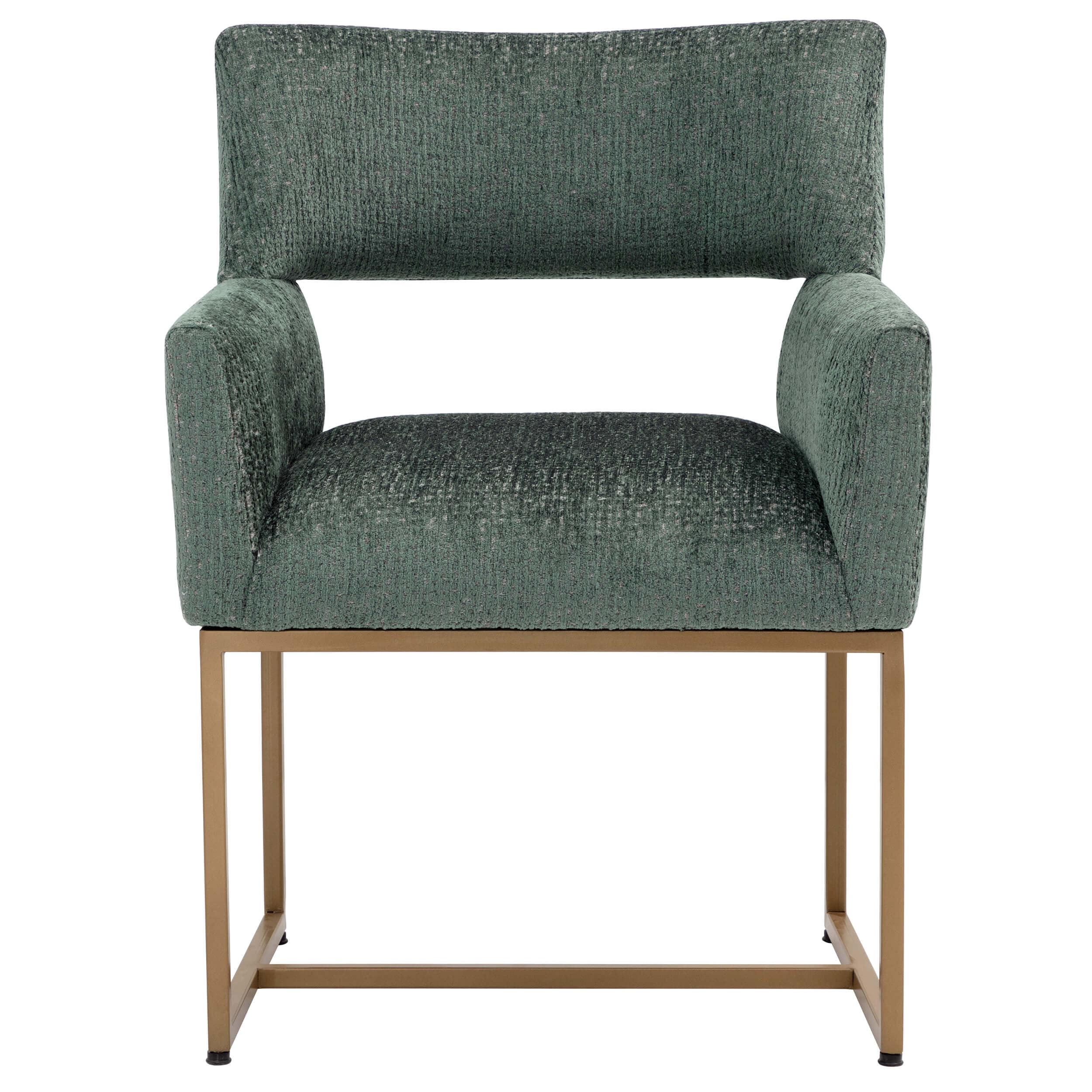 Greco Arm Chair, Aura Teal - Image 2