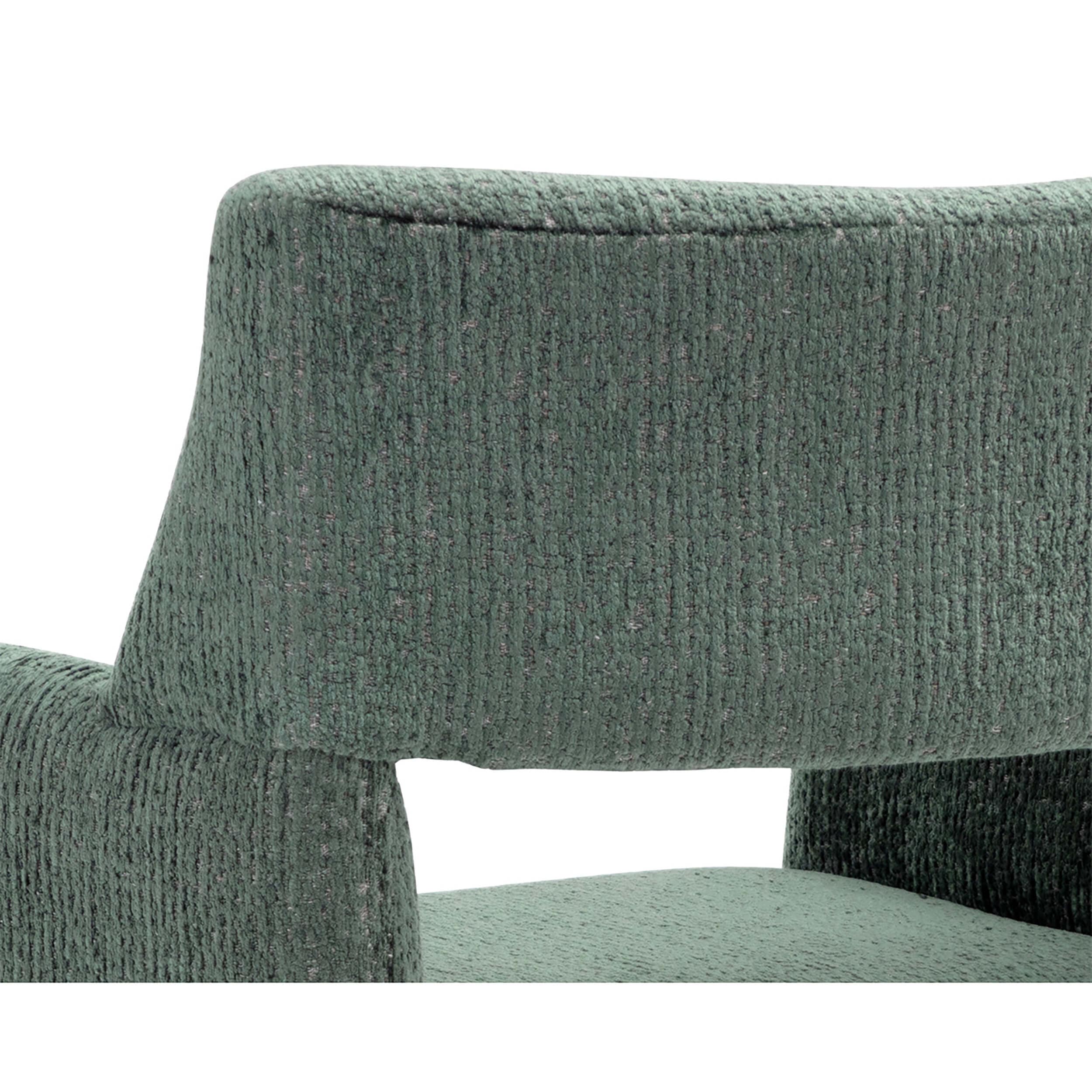 Greco Arm Chair, Aura Teal - Image 6