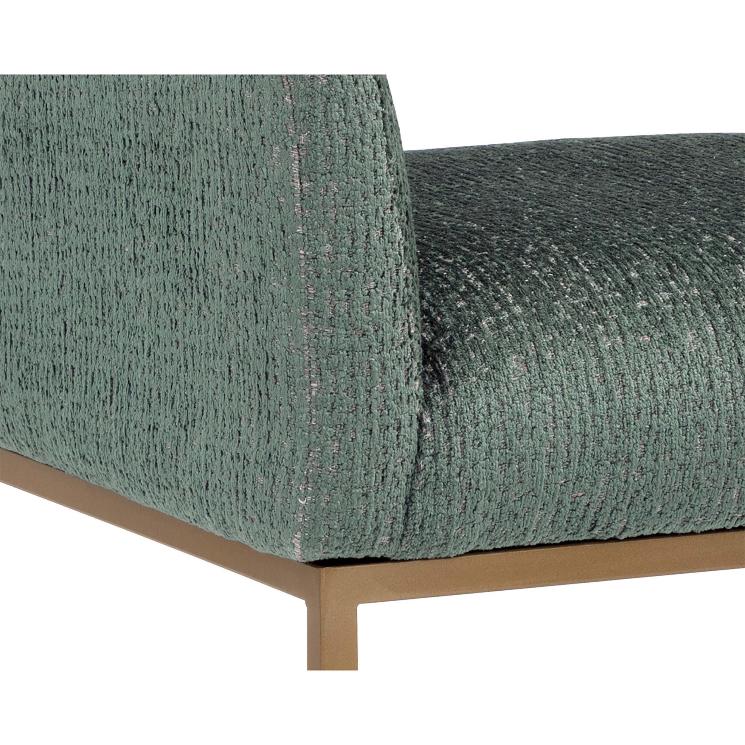 Greco Arm Chair, Aura Teal - Image 7