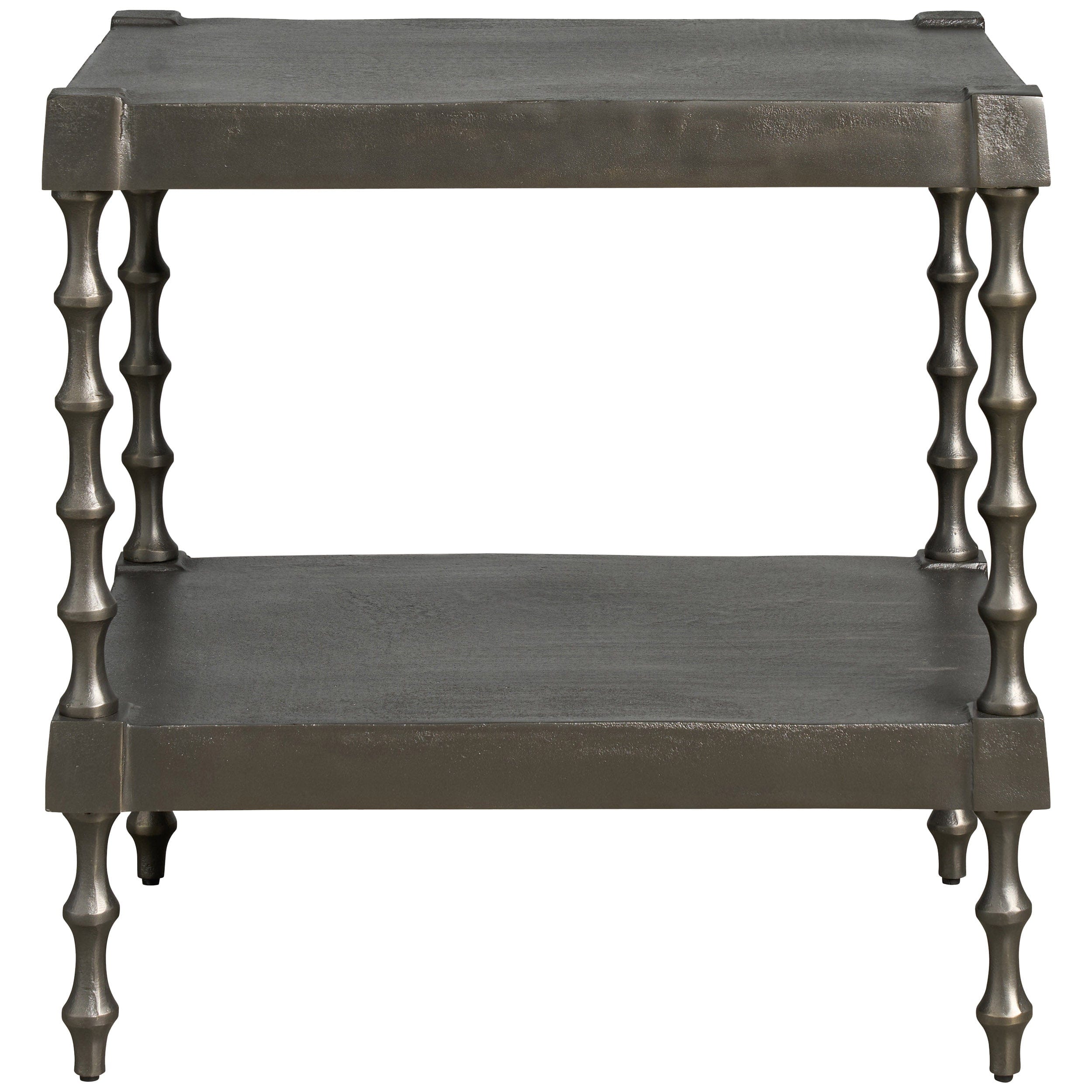 Griffith Park Side Table, Graphite Brass - Image 2